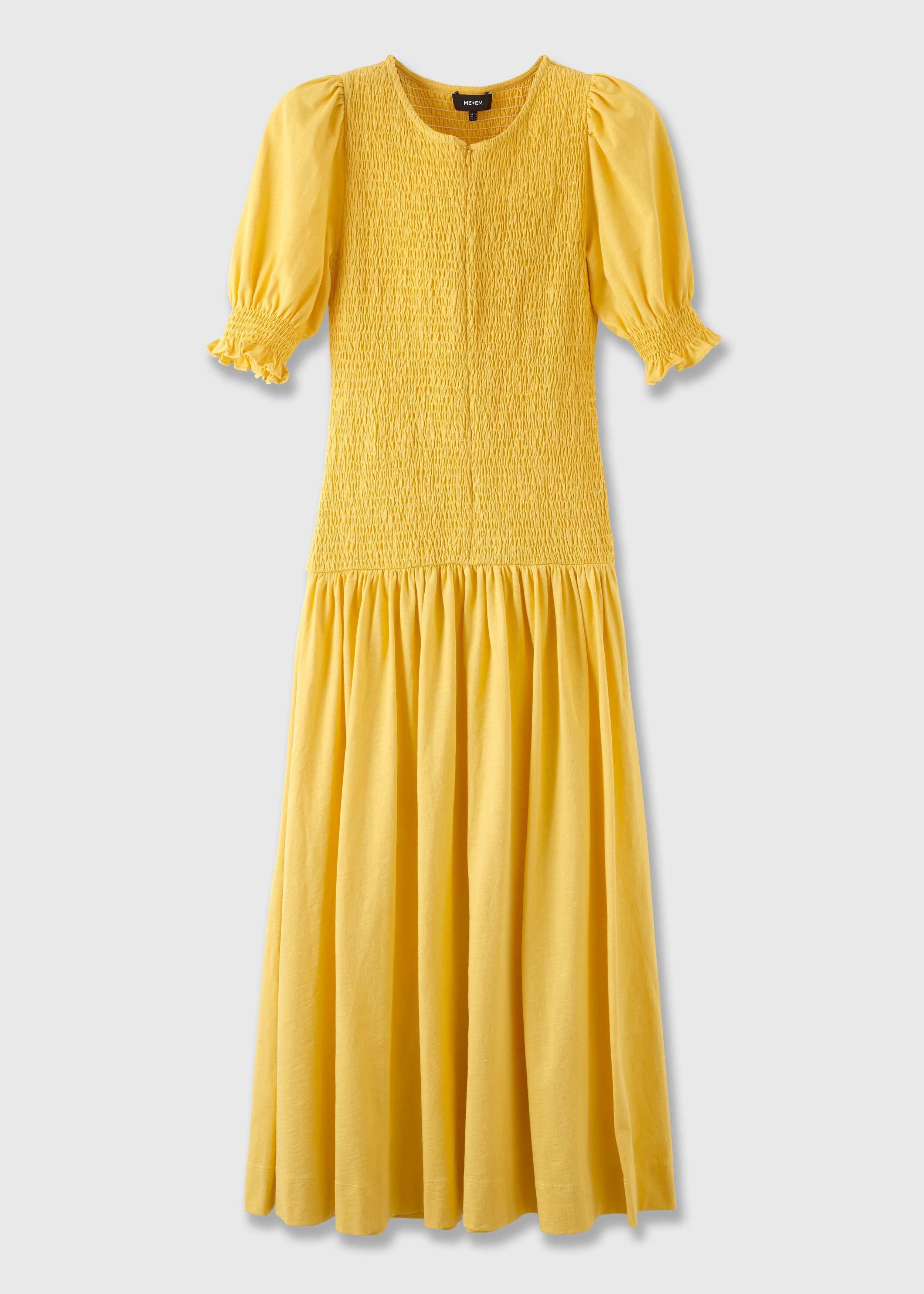 me and em slub jersey maxi dress Our Slub Jersey Smock Bodice Maxi Dress makes for the perfect pairing to your Sunday rituals