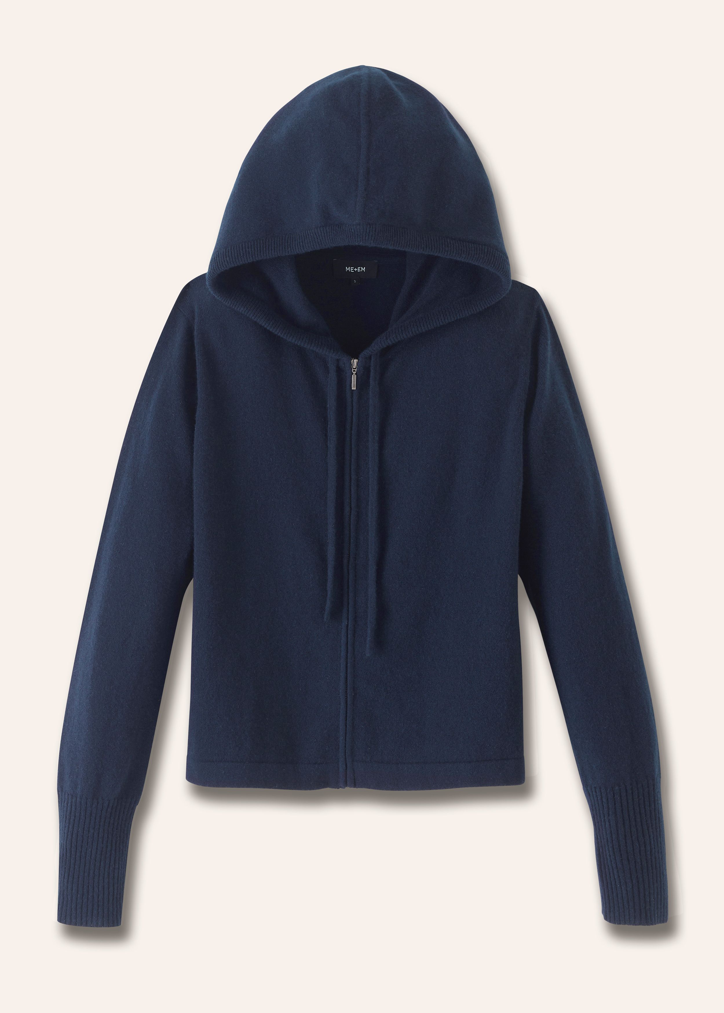 Women's Navy Relaxed Short Sleeve Sweatshirt | ME+EM