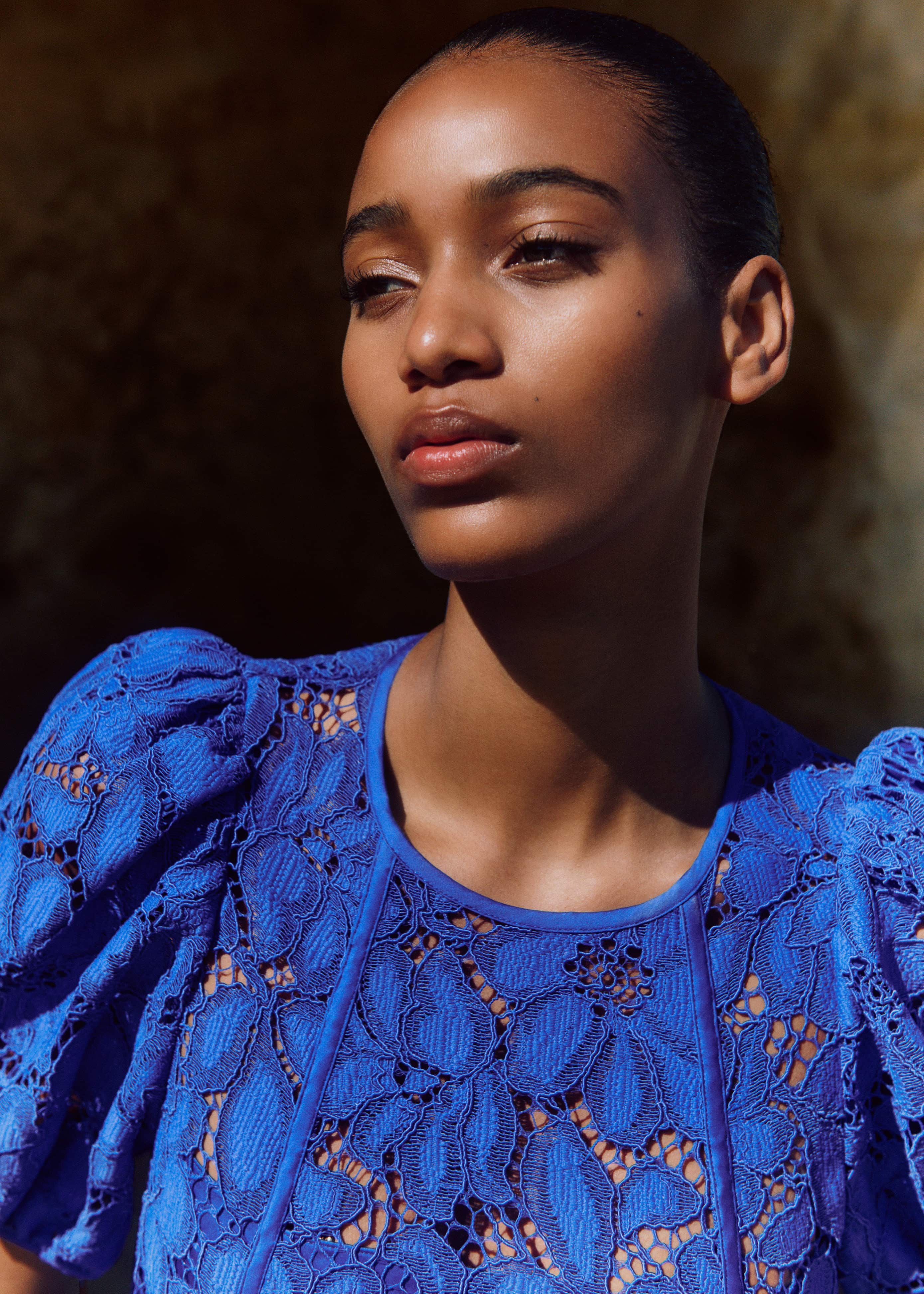 statement guipure lace maxi dress Oscar de la Renta Water Lily Guipure Lace Maxi Dress