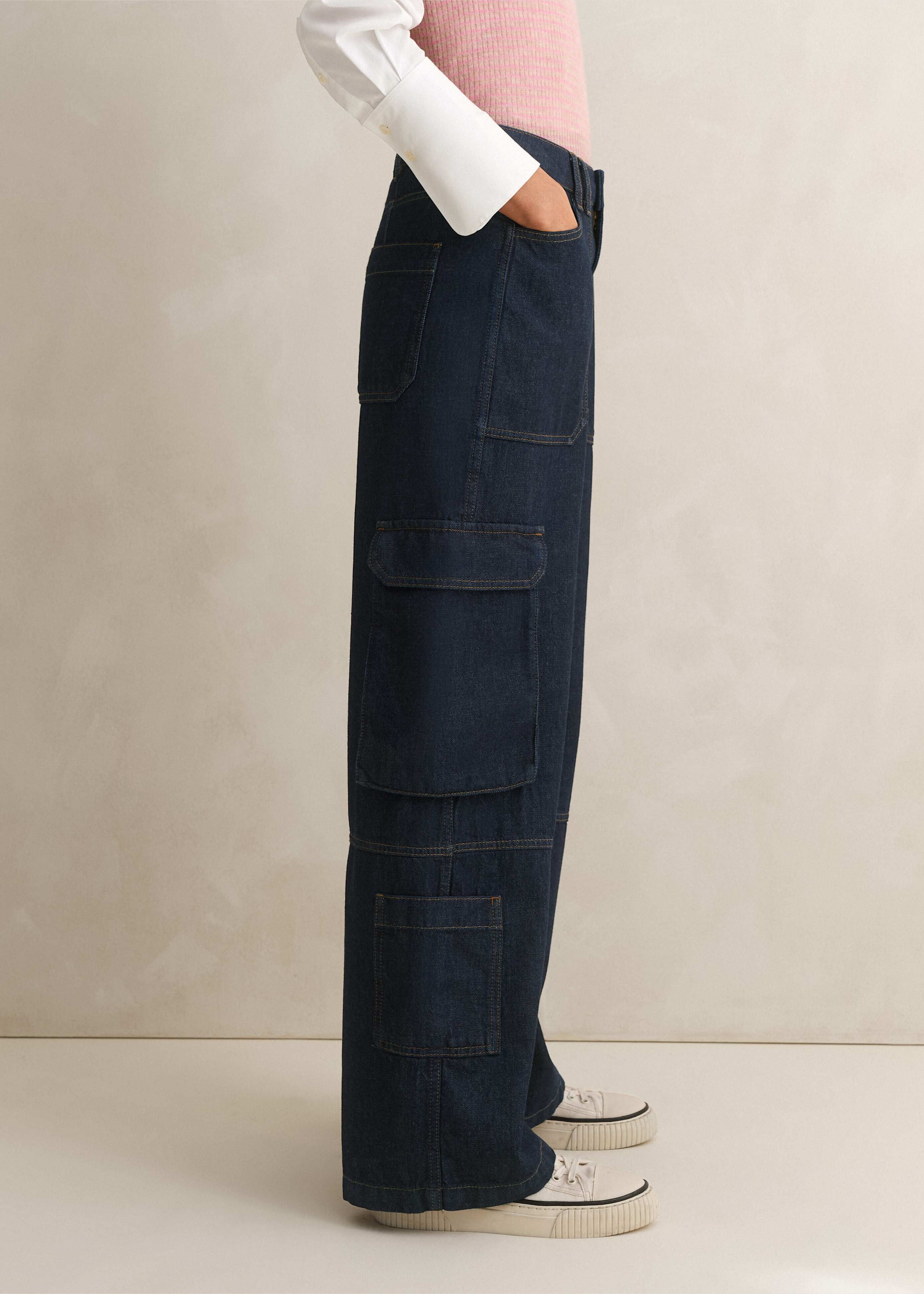 MINEDENIM Denim Wide Cargo Pants 30 【公式通販】