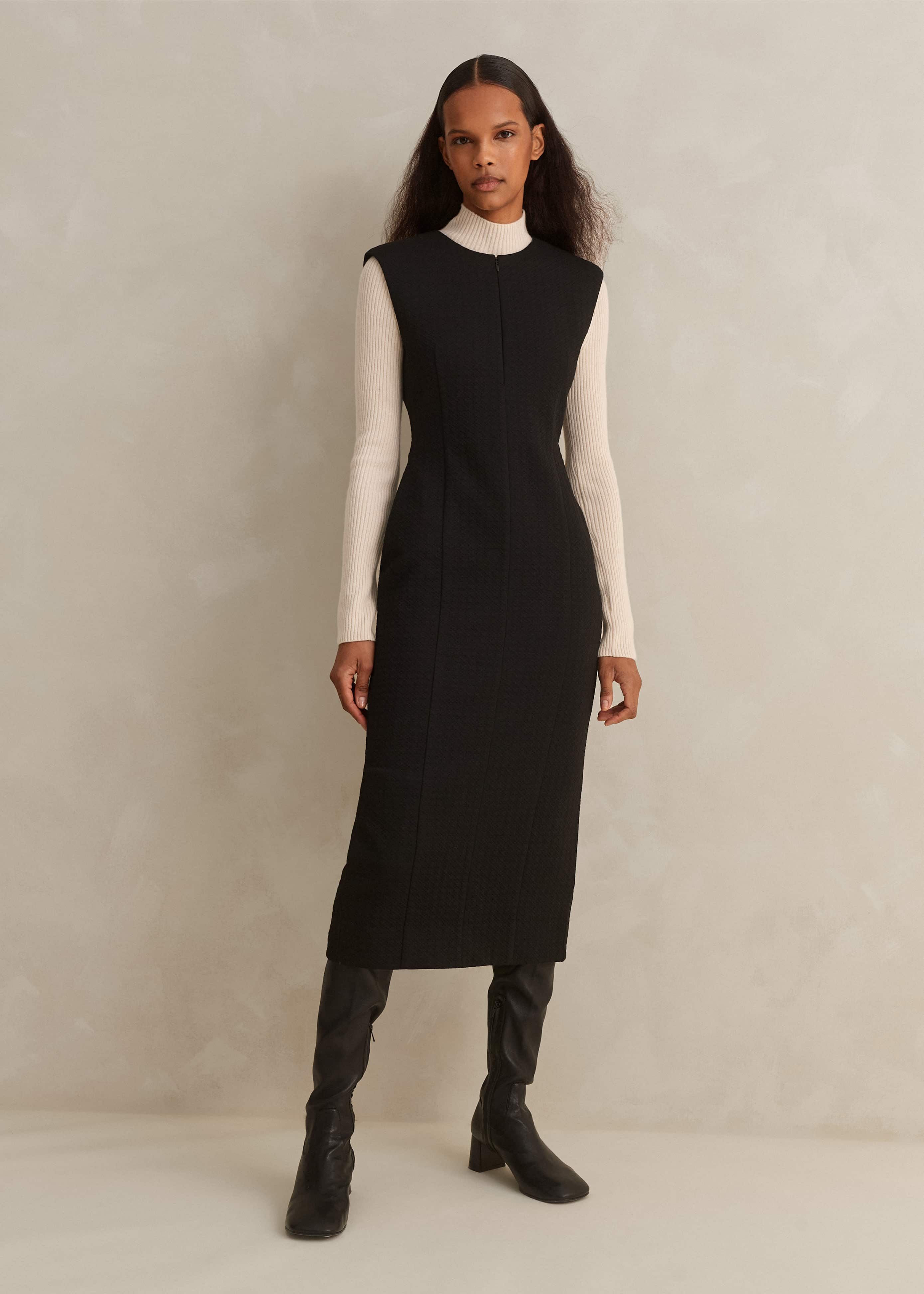 Women's Travel Tailoring Sleeveless Pencil Dress | ME+EM