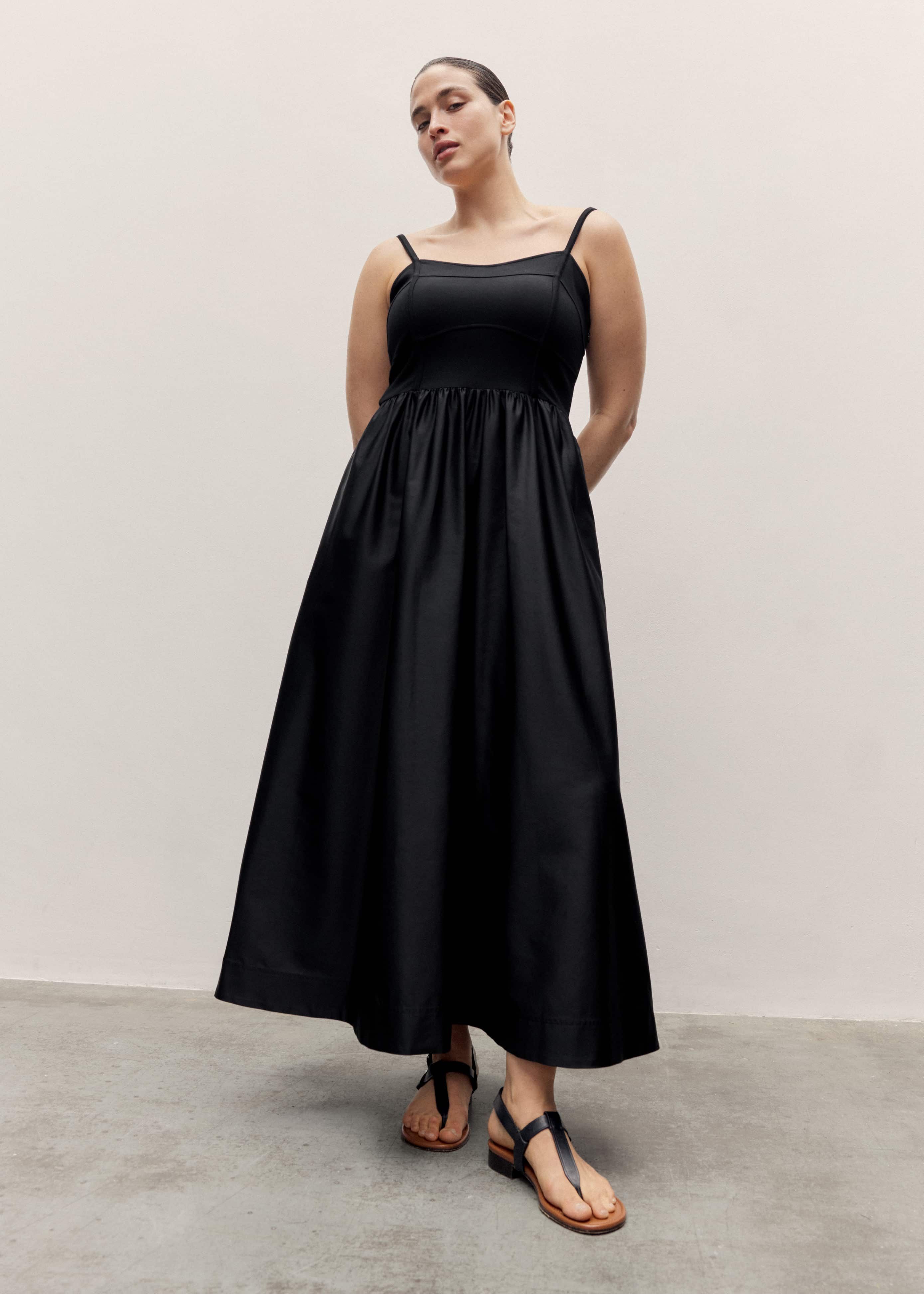 princess polly baby blue dress Black Coast Cape Sleeve Maxi Dress