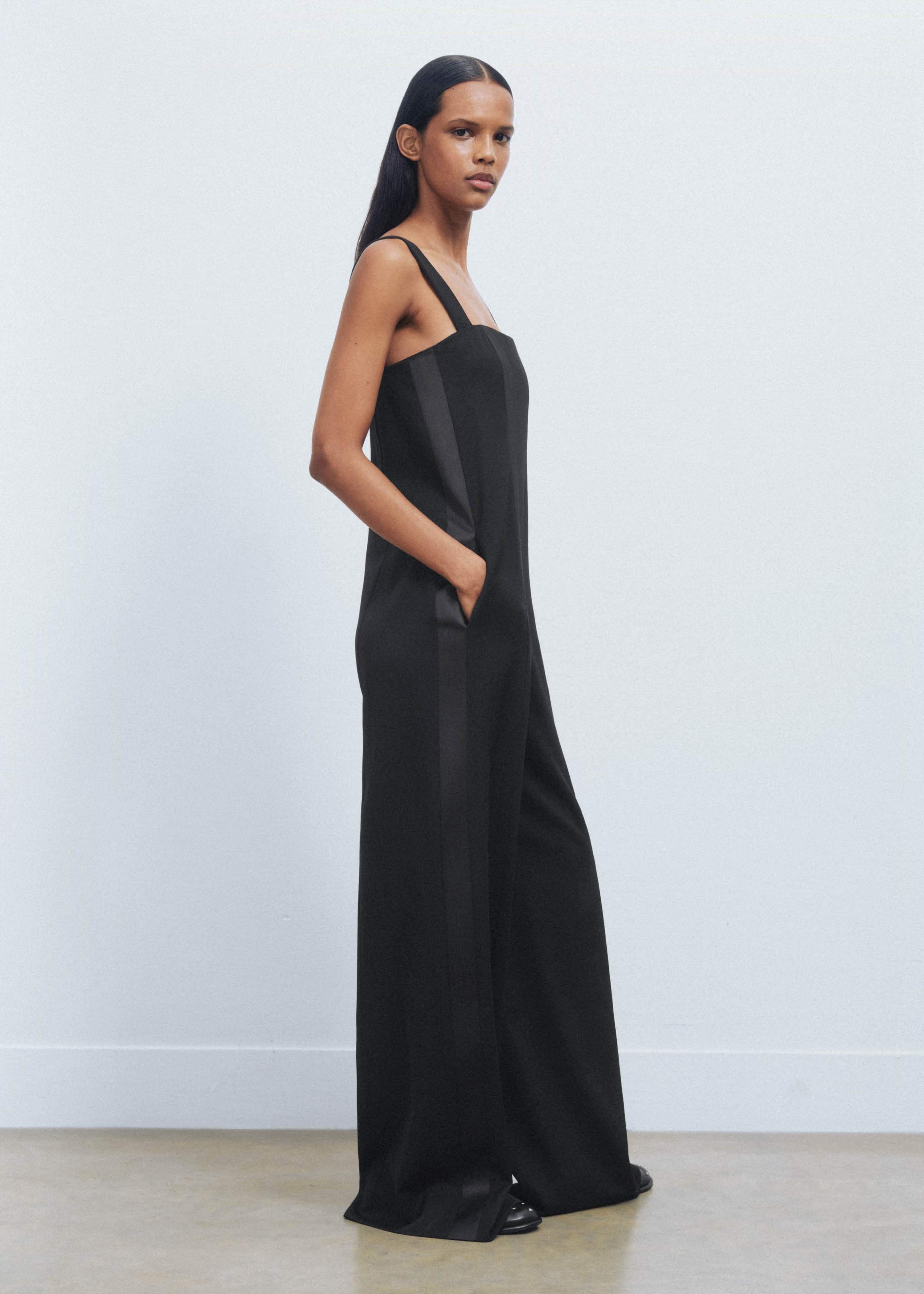 Women's Black 2-In-1 Tux Jumpsuit | ME+EM