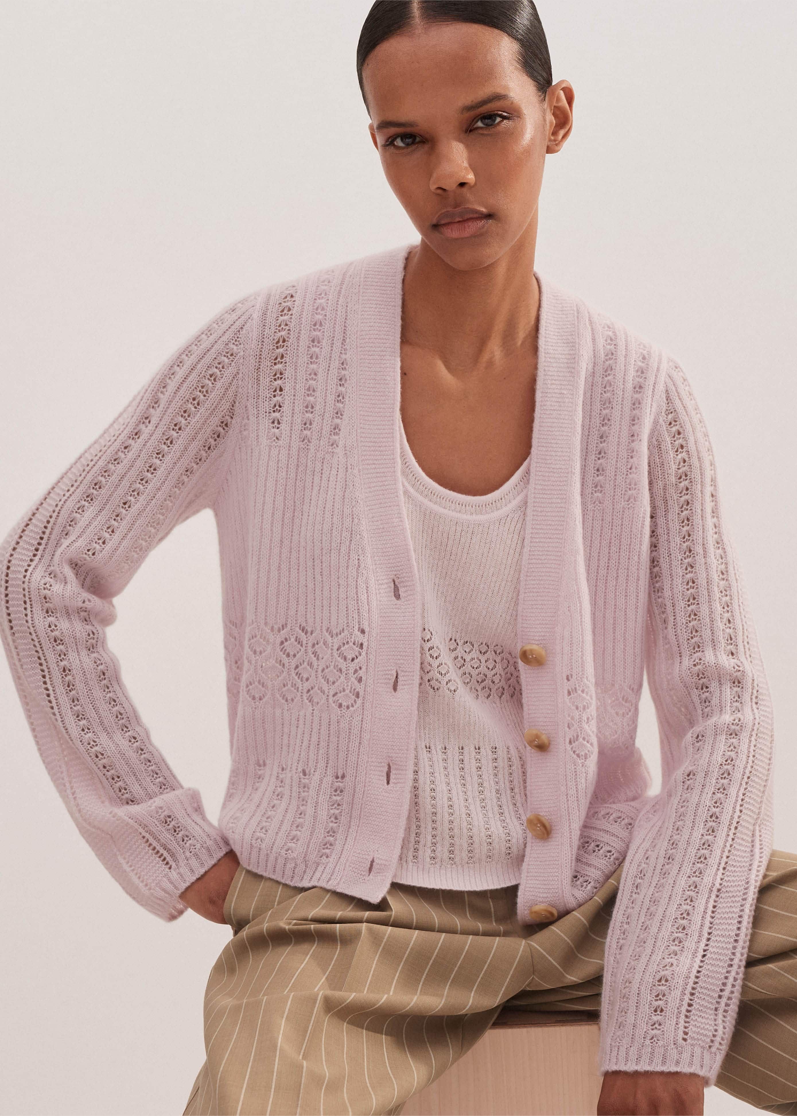 最終値下げ】knuth marf accent mohair cardigan Knuth Marf full zip