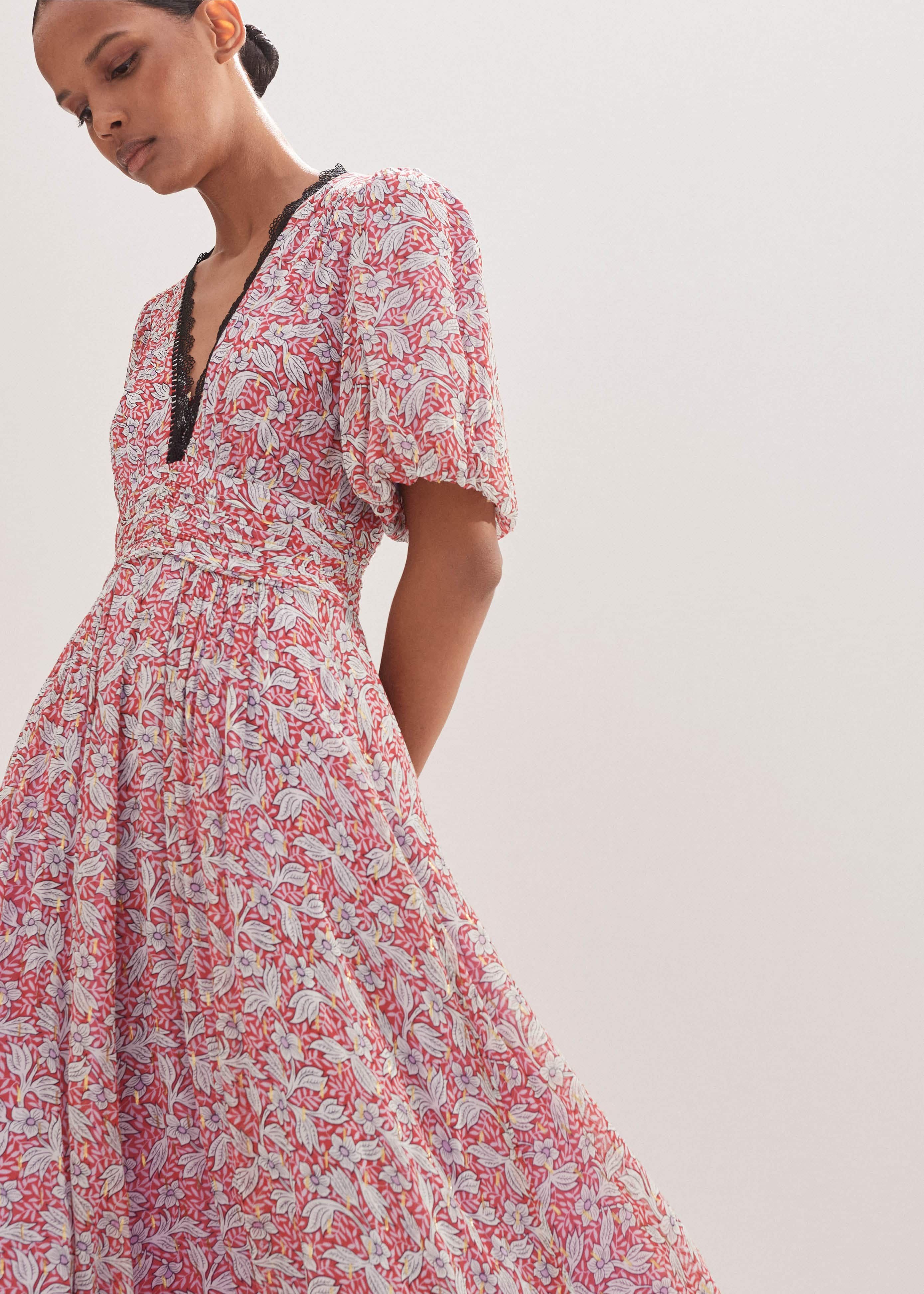 evening primrose print lace maxi dress Angelique Mini Dress main image 1