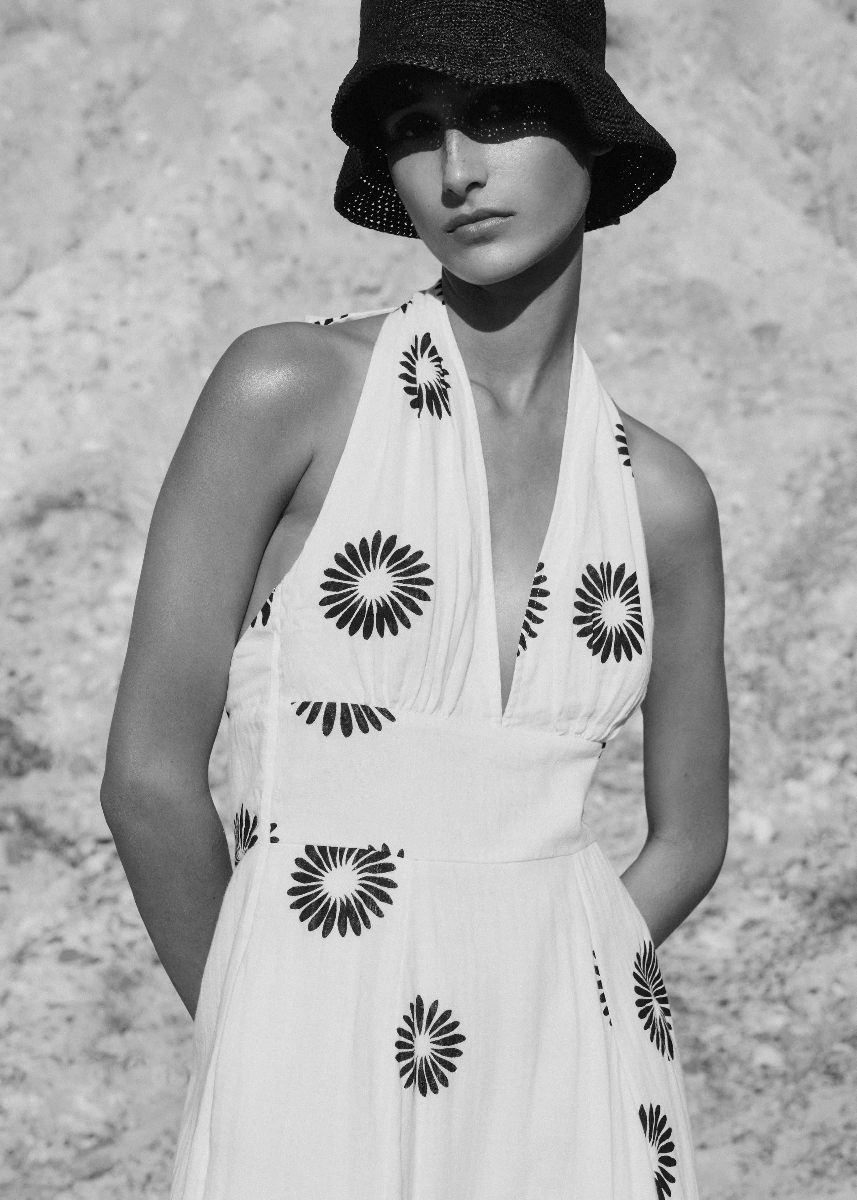 womens all white dress Chic White Midi Dress main image 1