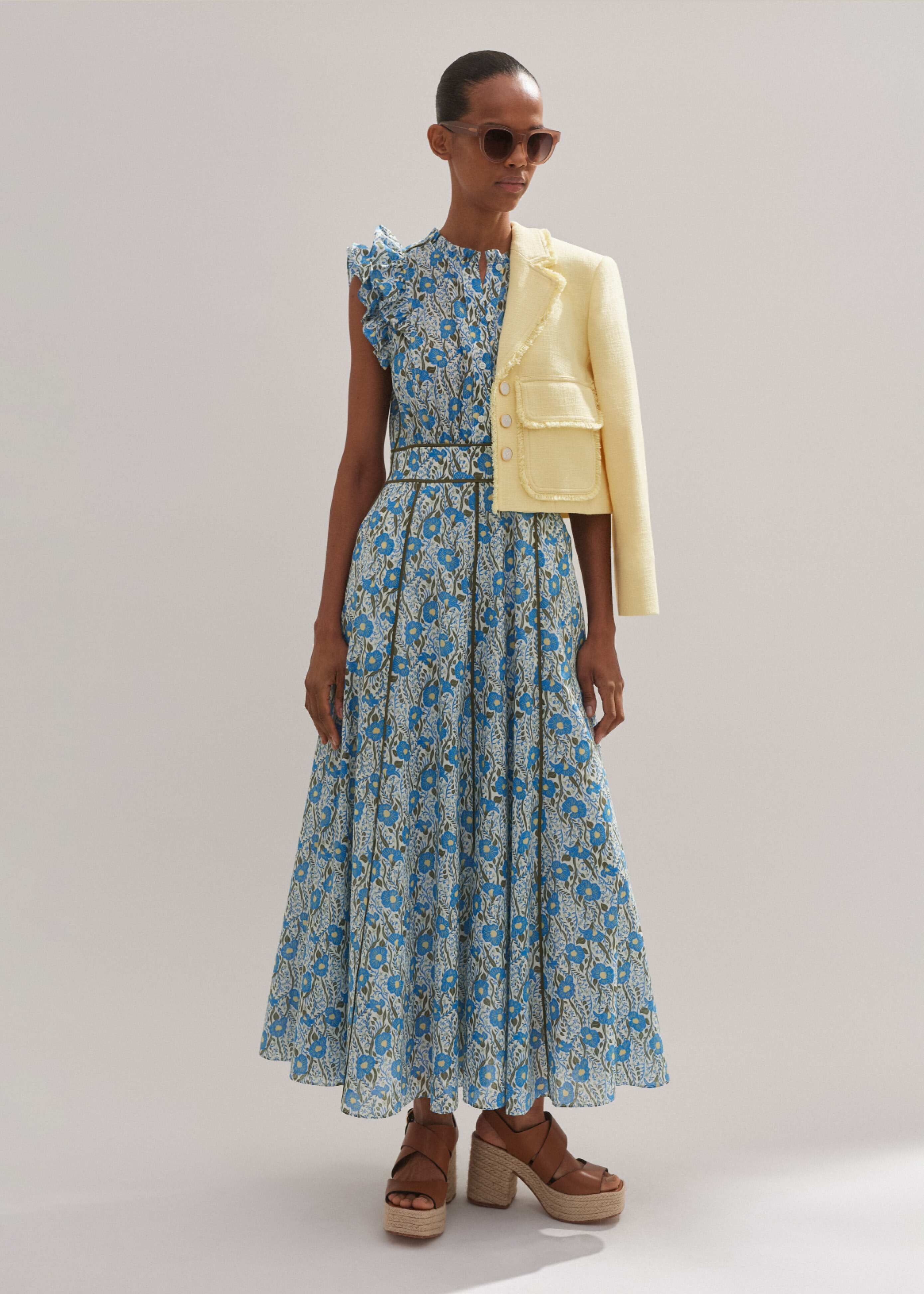 me em maxi dress ME+EM Silk Maxi Dress