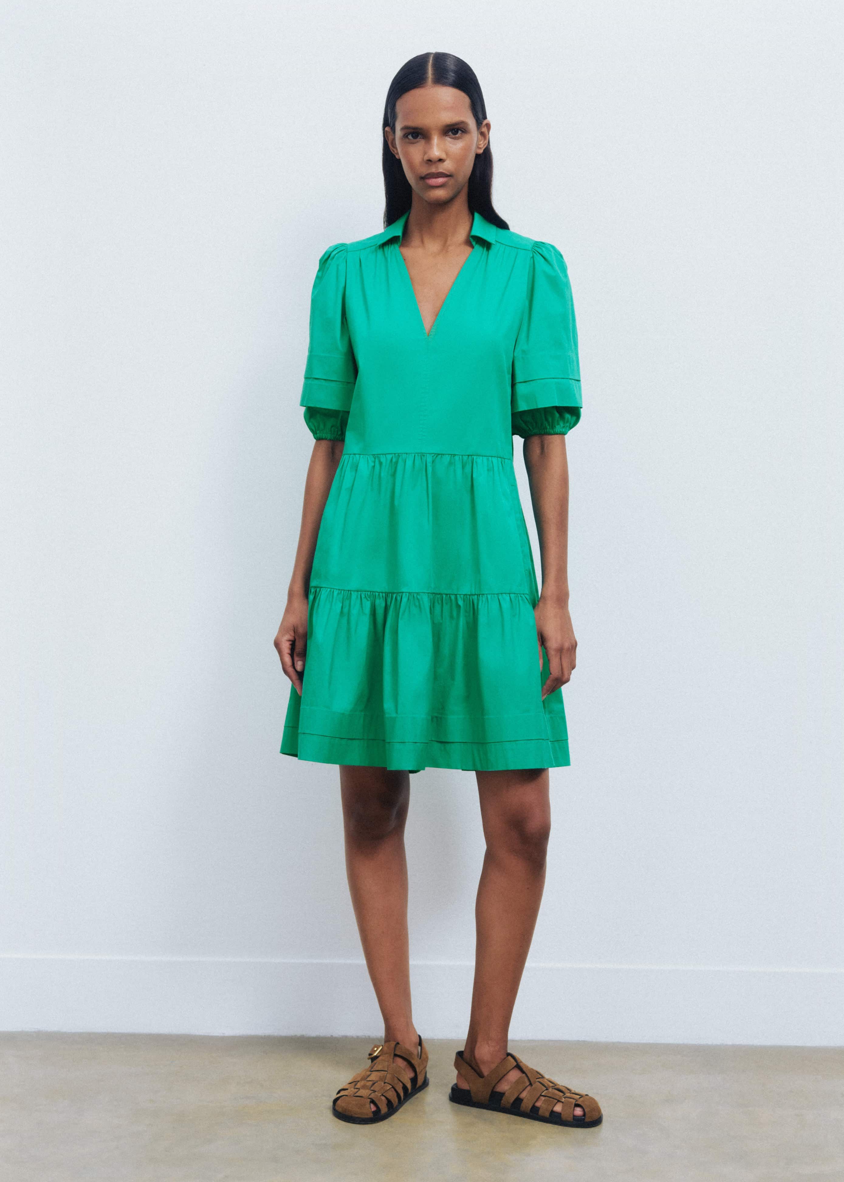 lime green swing dress Fore All Women's Erin Golf Dress, XXL, Sea main image 0