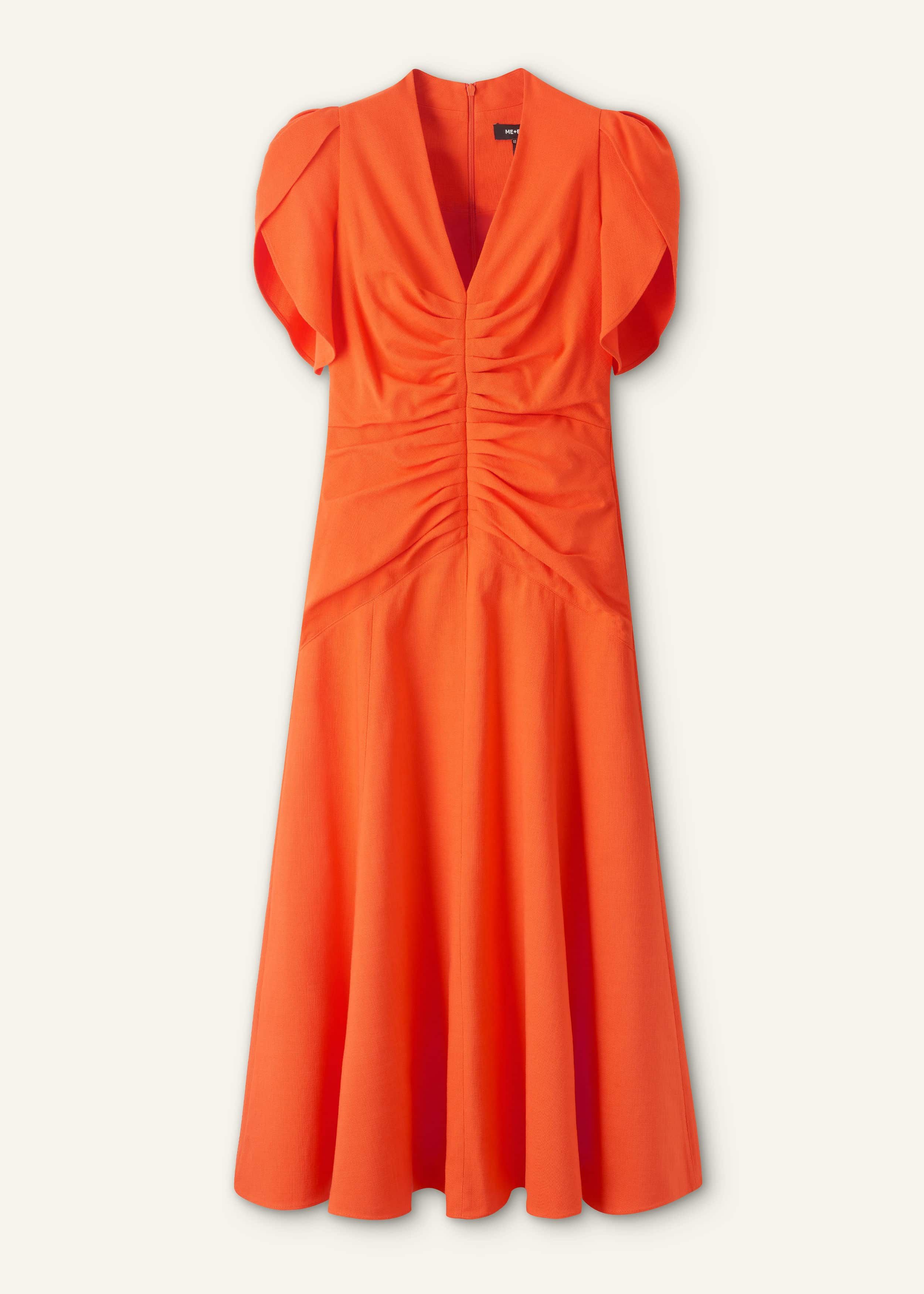 open lace back dress Tangerine Dream Dress – Mye Muse main image 1