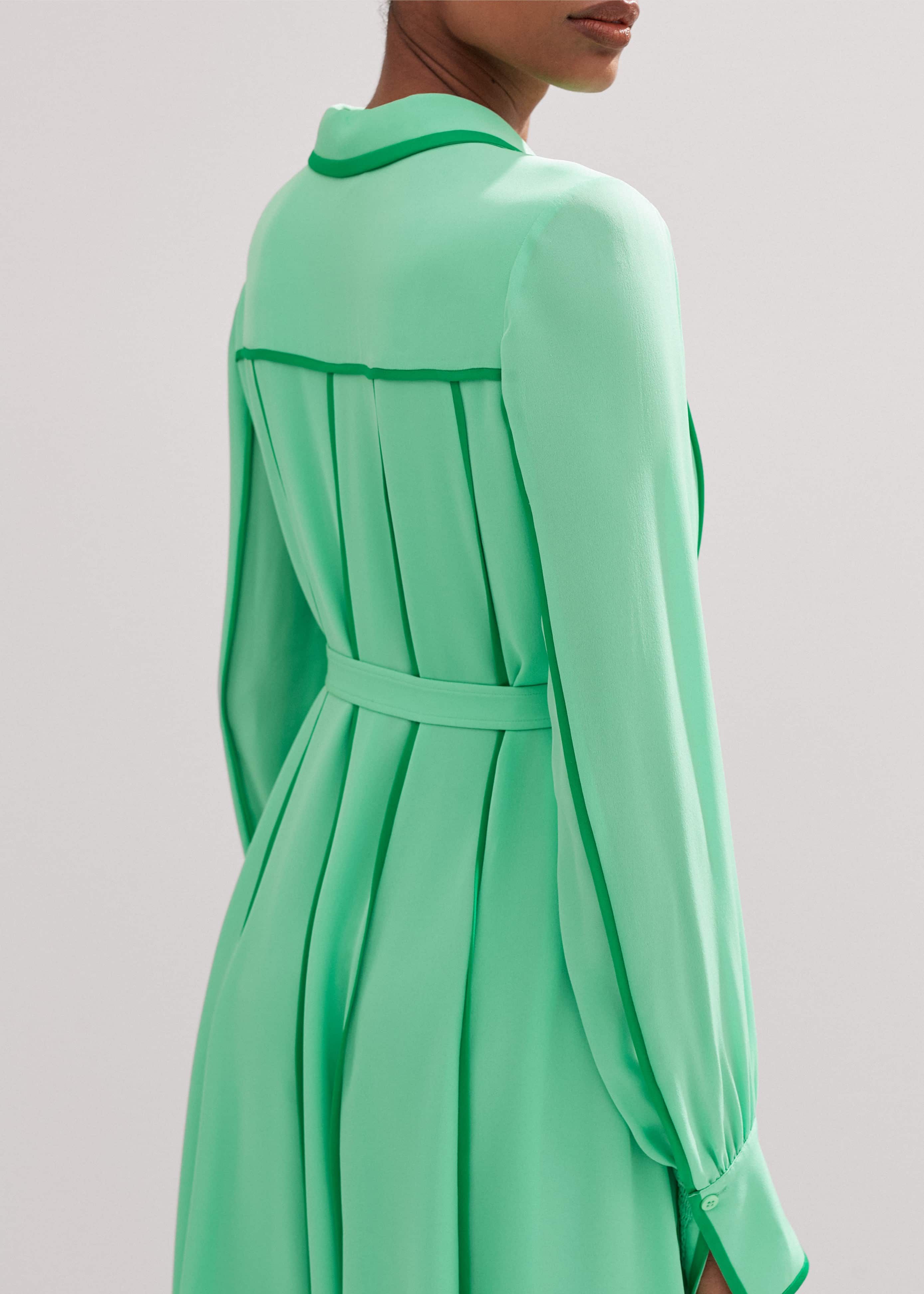 green emerald velvet dress Always There for You T-Shirt Dress in Light Hunter Green L / Hunter-Green main image 0