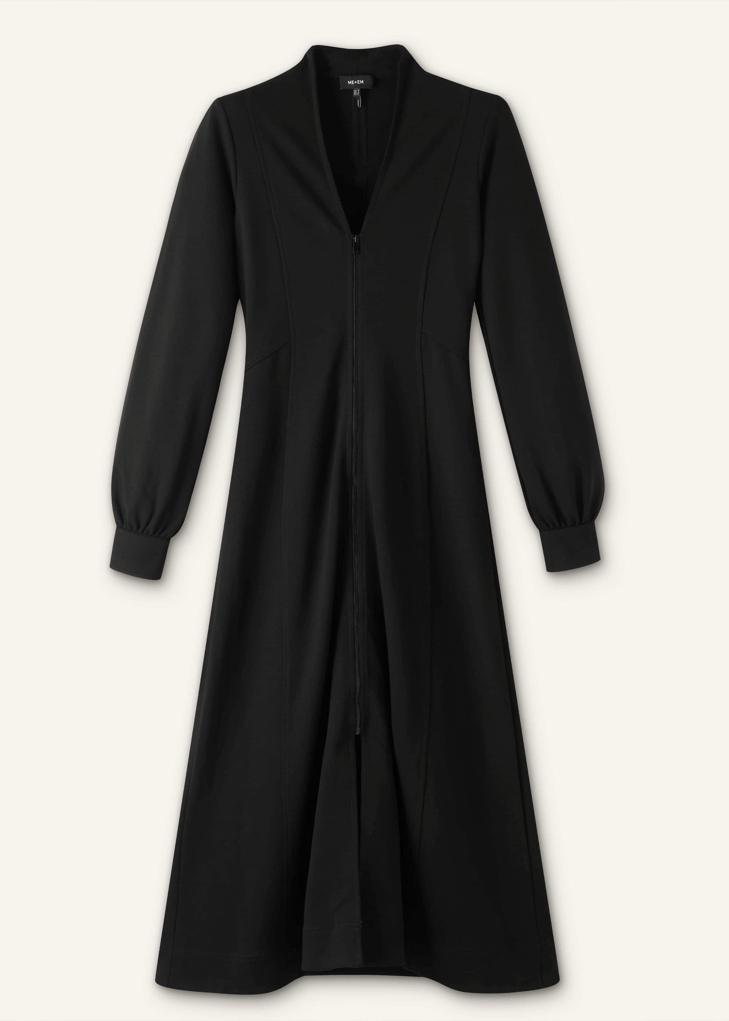 knee length dresses for ladies Everyday Merino Dress - Dress Blue - Large
