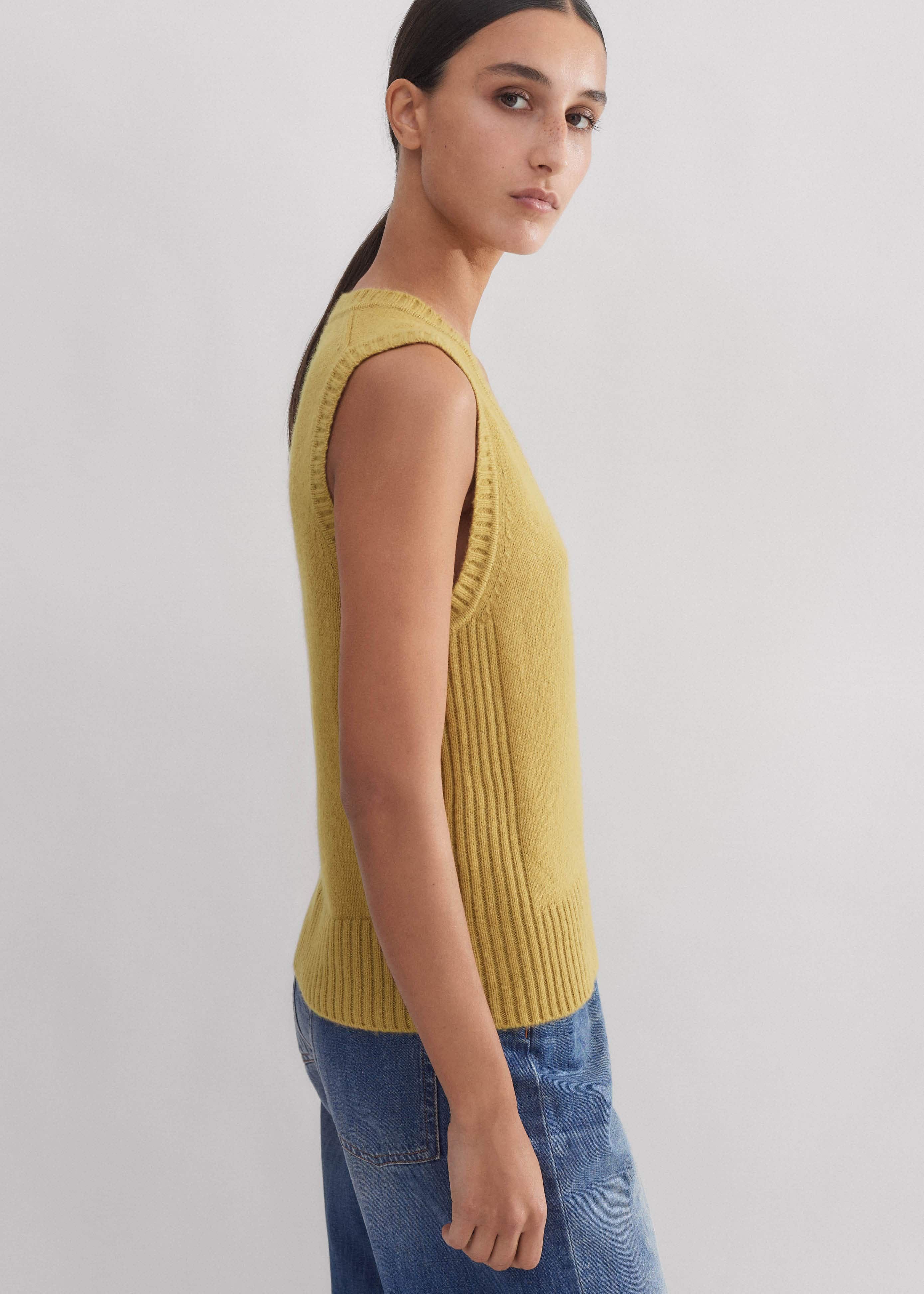 yellow vest top
