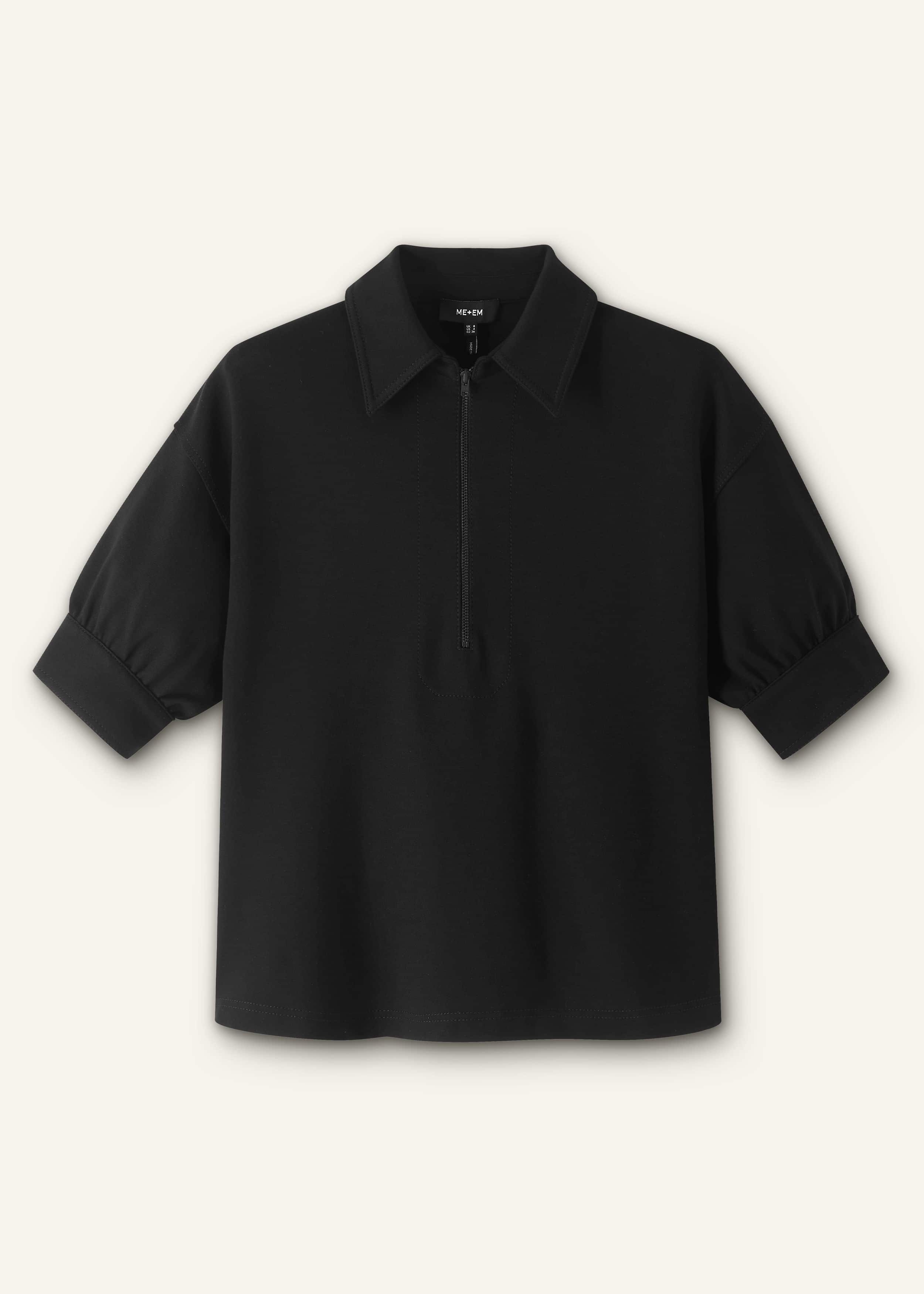 ジャケット・アウター 00s EURO label polyester swing top BLK 00s EURO label polyester swing top BLK ユーロビンテージ