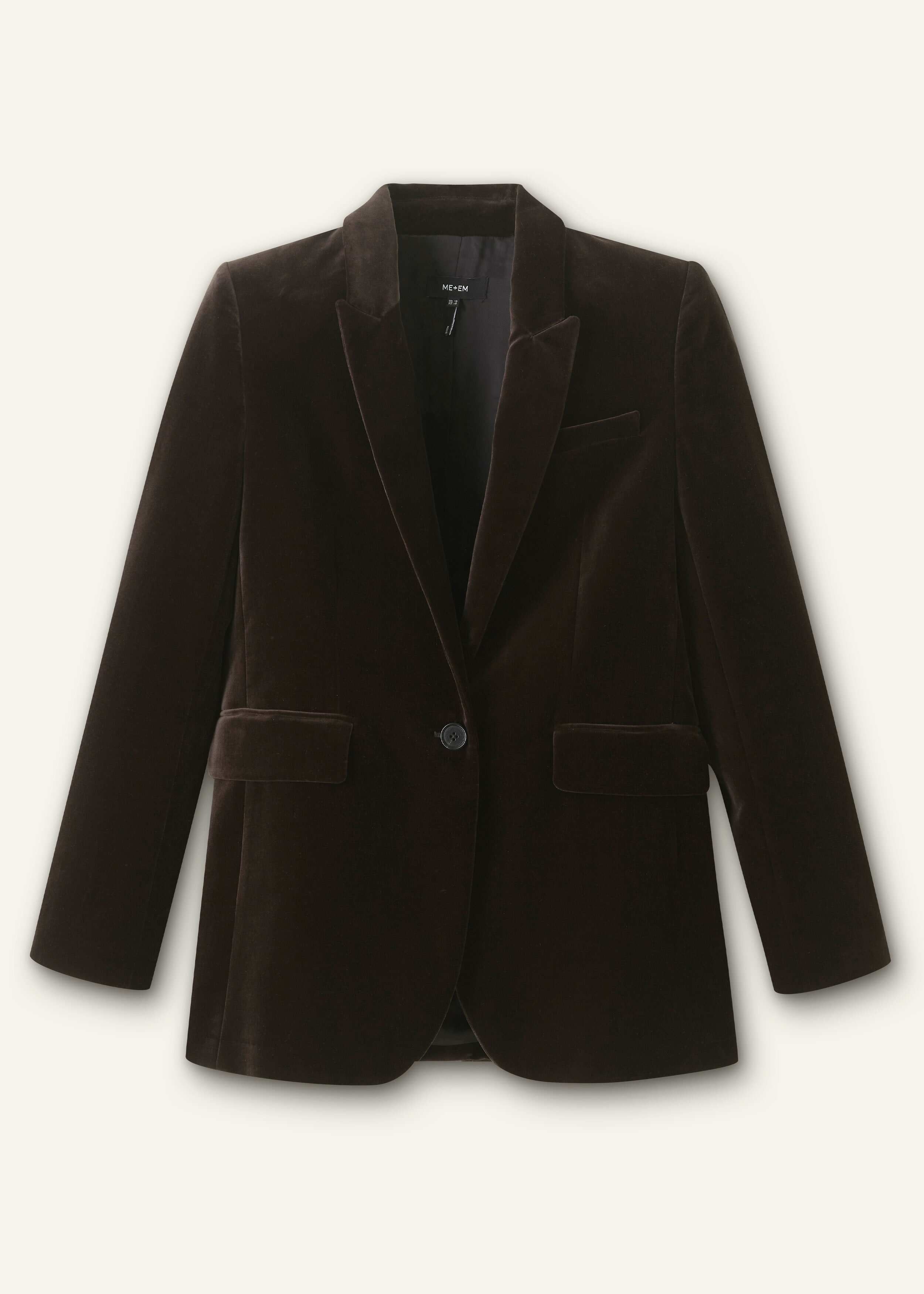 Luxury Ruffled Sleeve Blazer