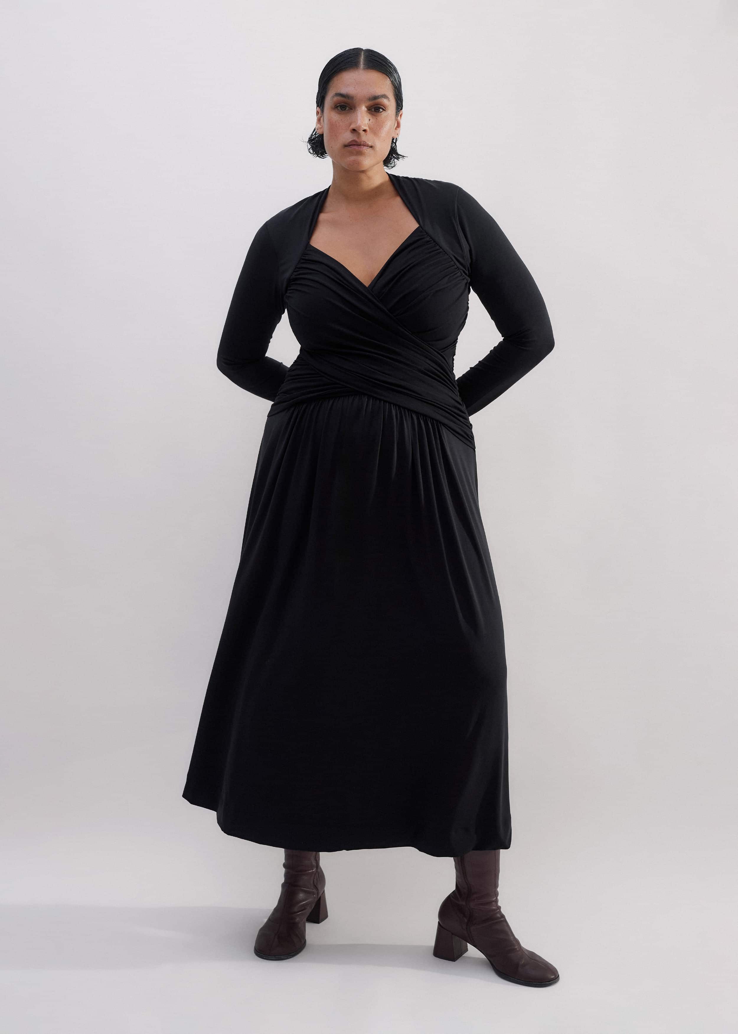 ruched panel maxi dress Six Stories - Bridesmaids Maxi Dress - Women - Polyester - 12 US
