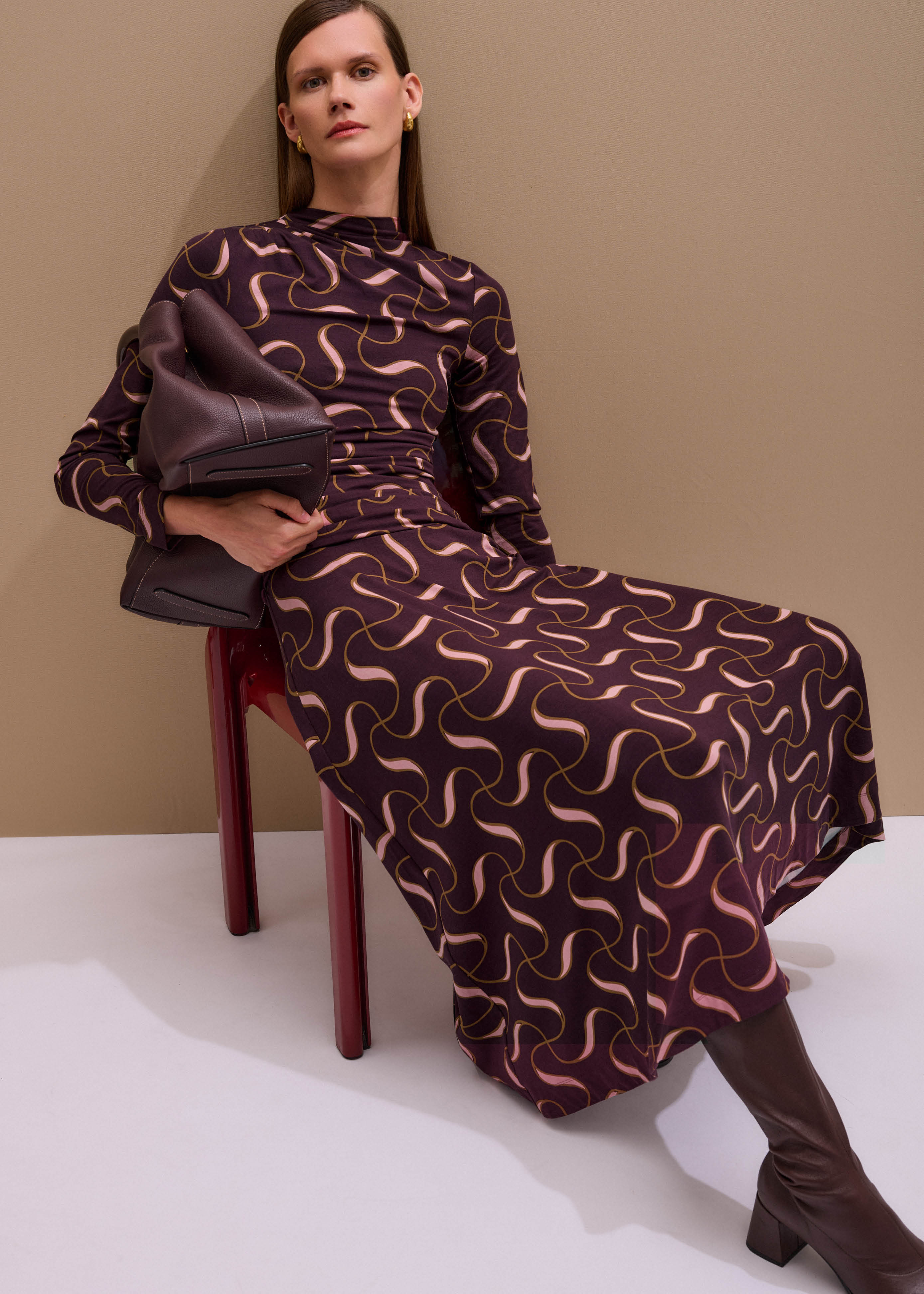 Ultra-Fluid Maxi Dress