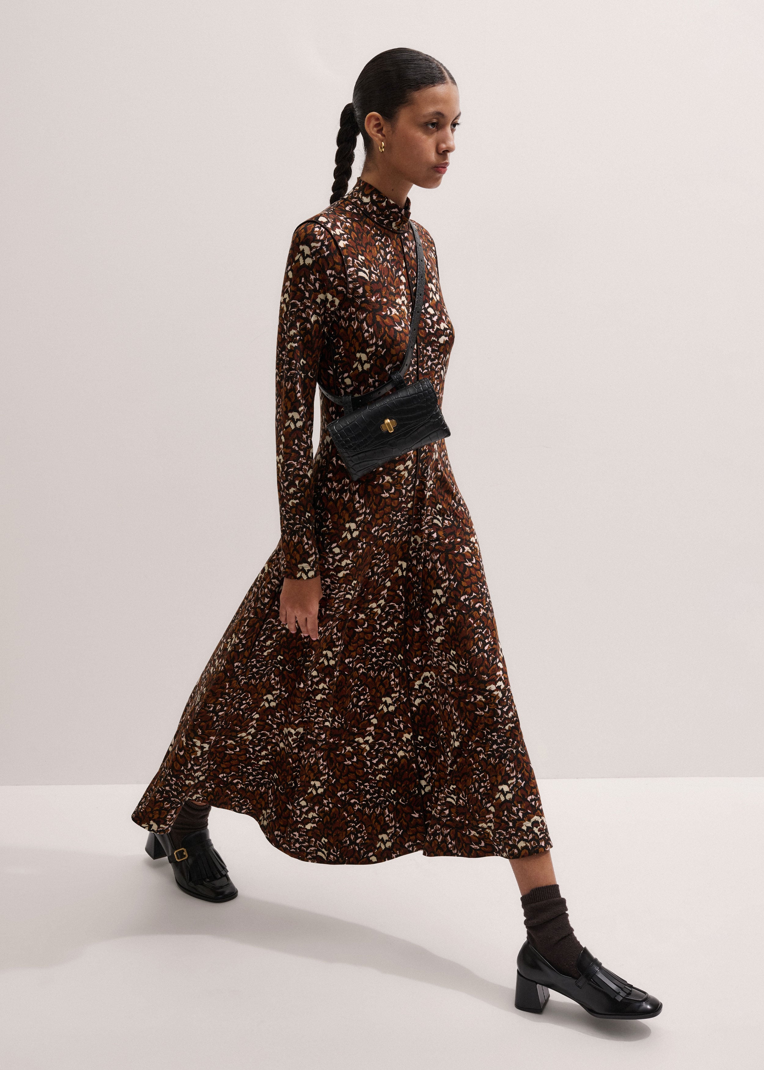 mourn me midi dress Mya Fit and Flare Midi Dress Red
