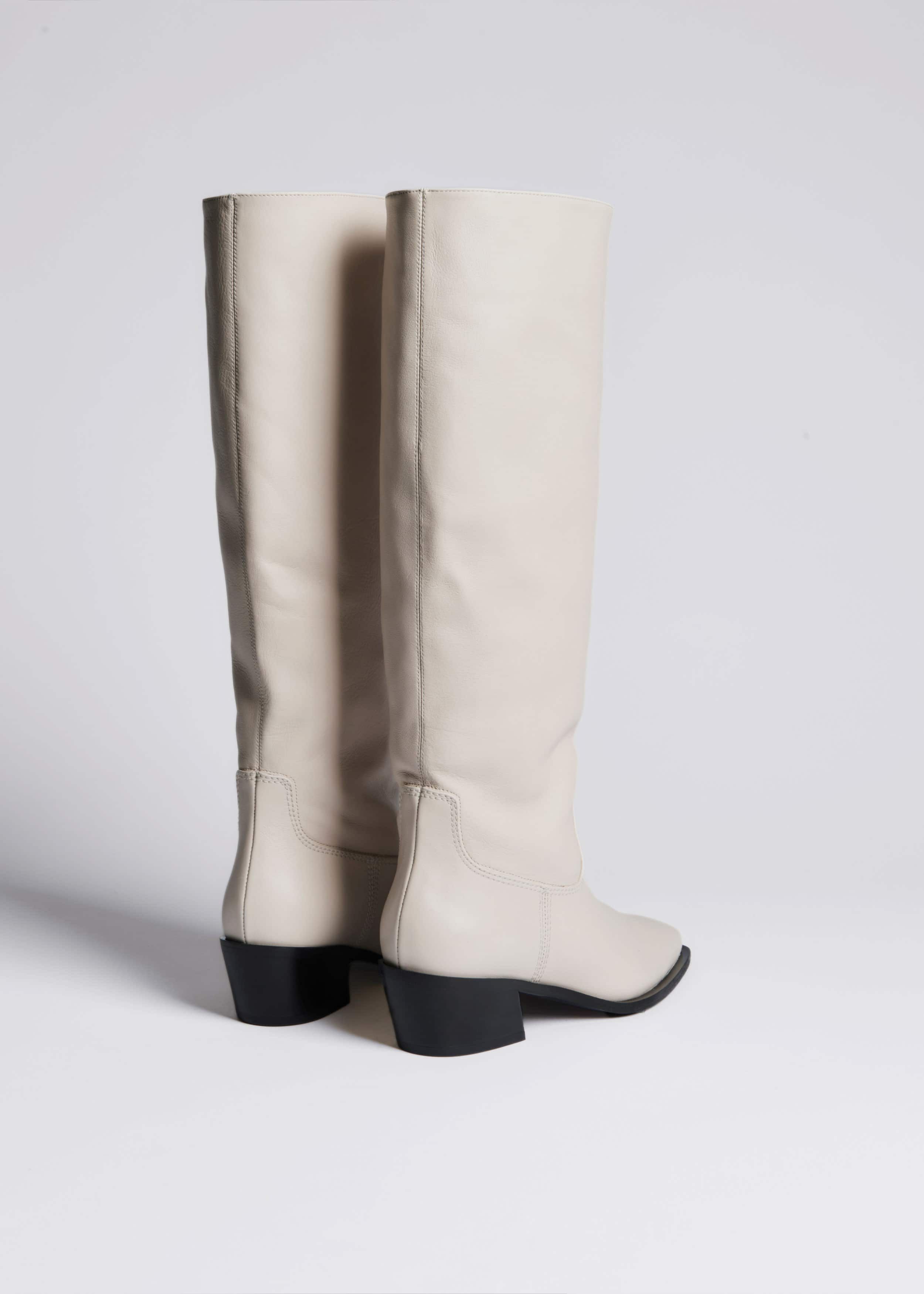 Melt The Lady Enamel Long Boots Black Size 37 Shoes | eBay