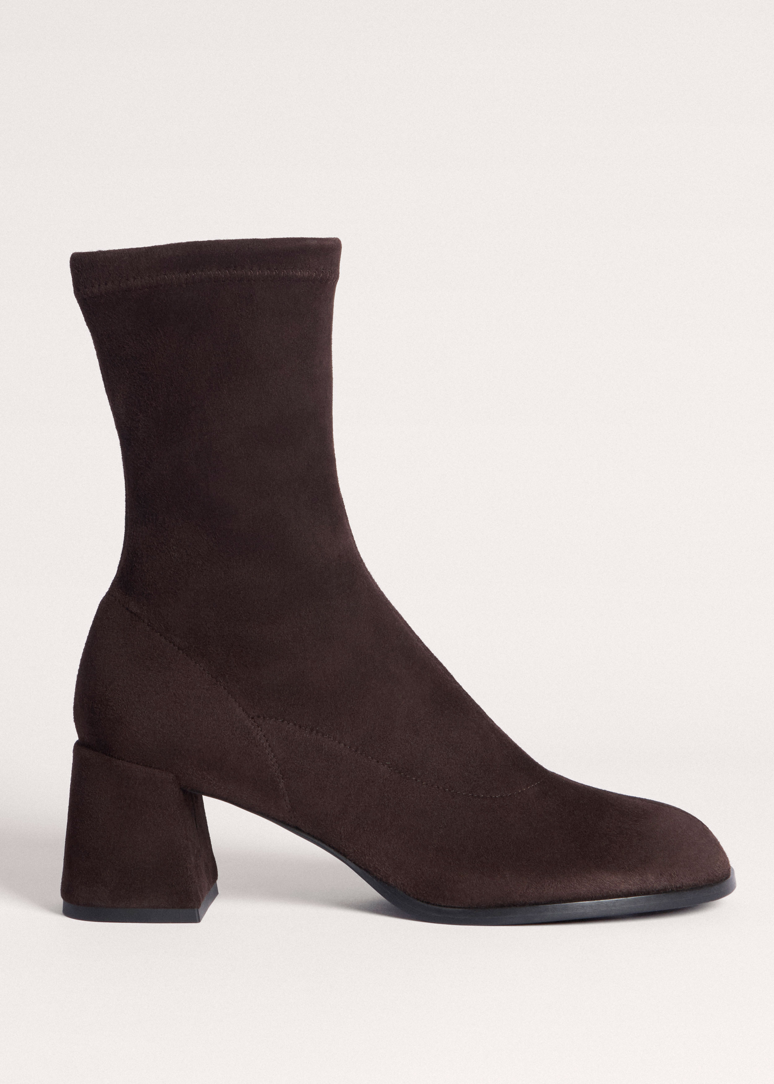 Stretch Knitted Ankle Boots