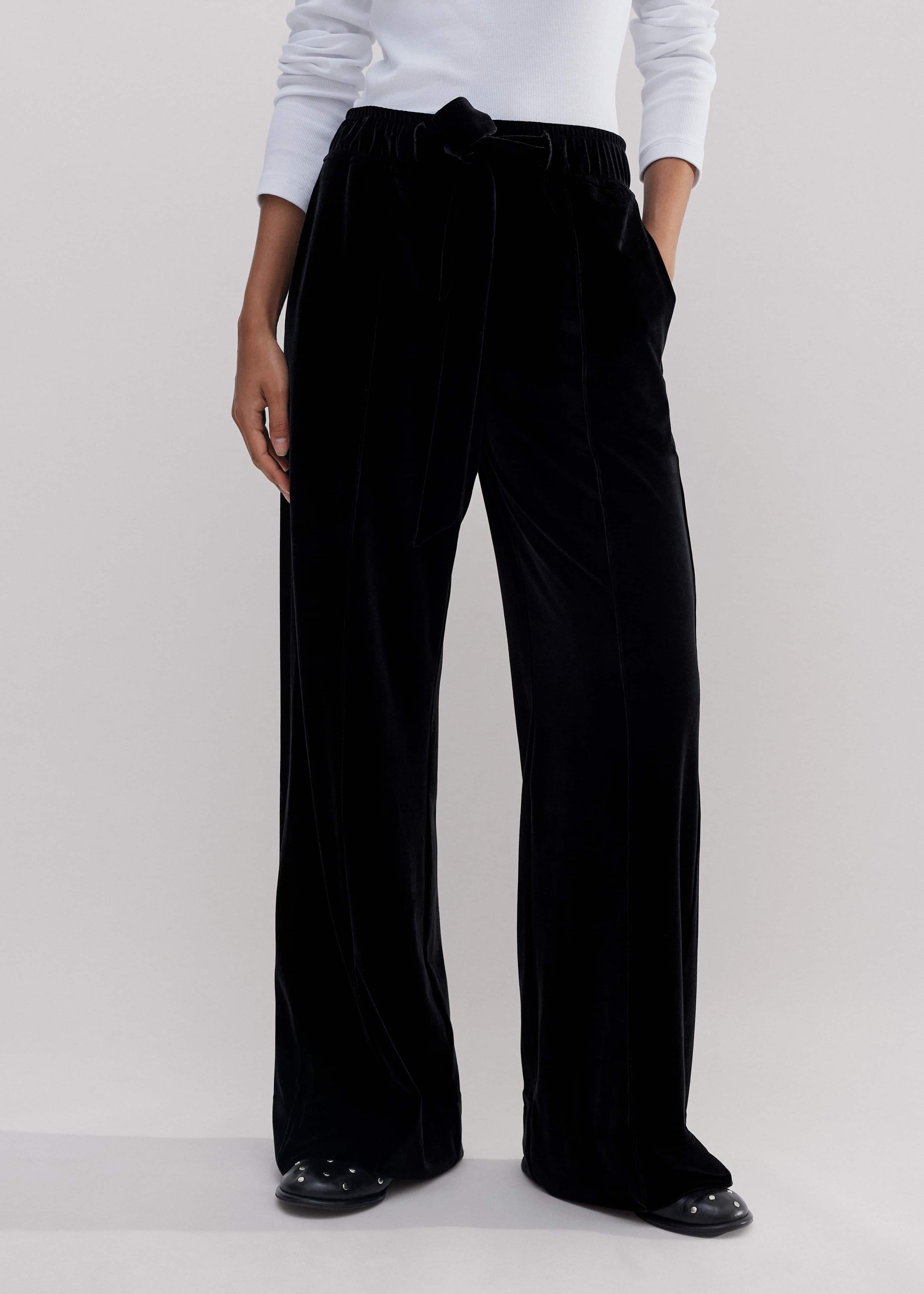 Kew Velvet Pants-Cabernet | Boden USA