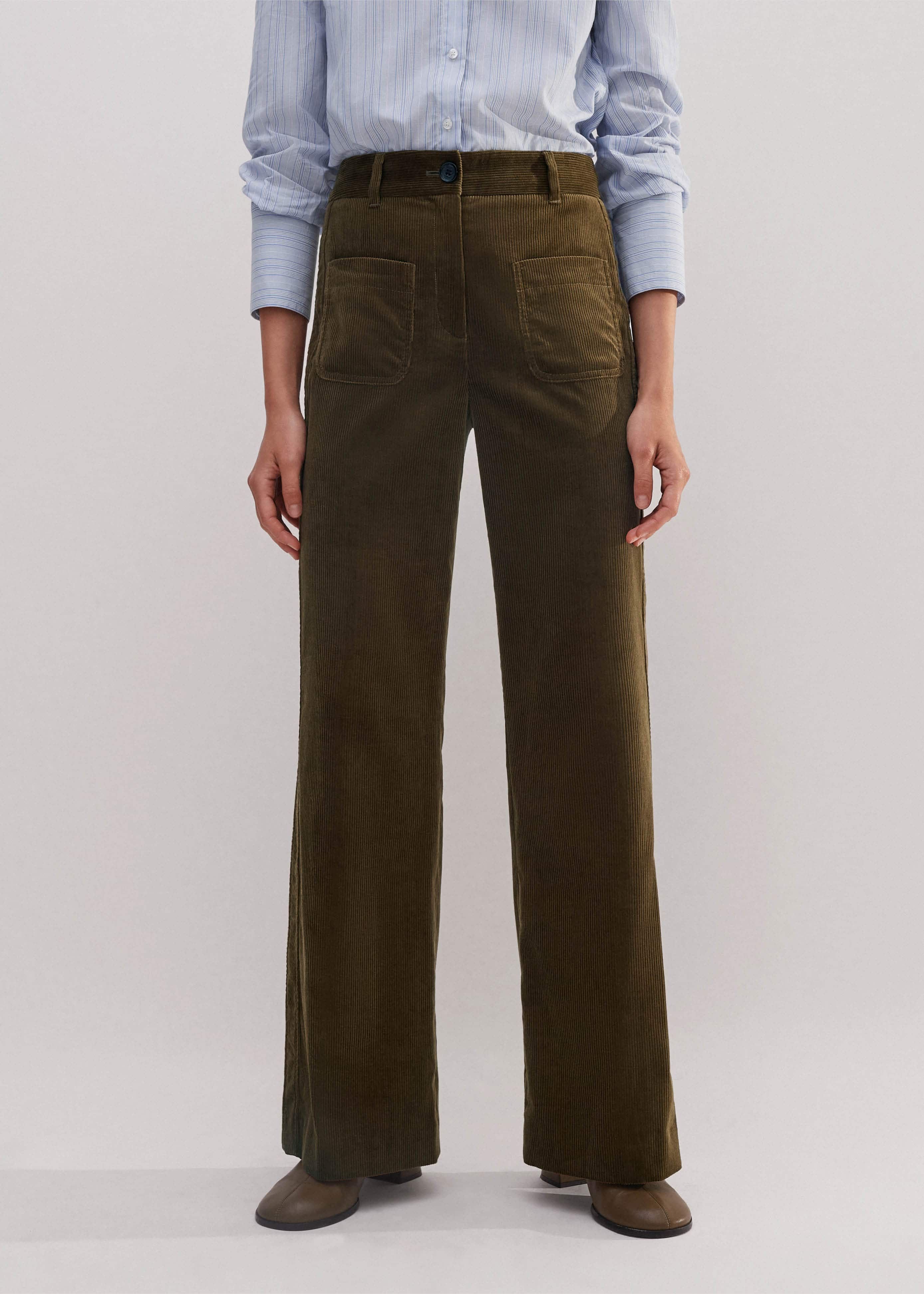 Cord Subtle Flare Trouser