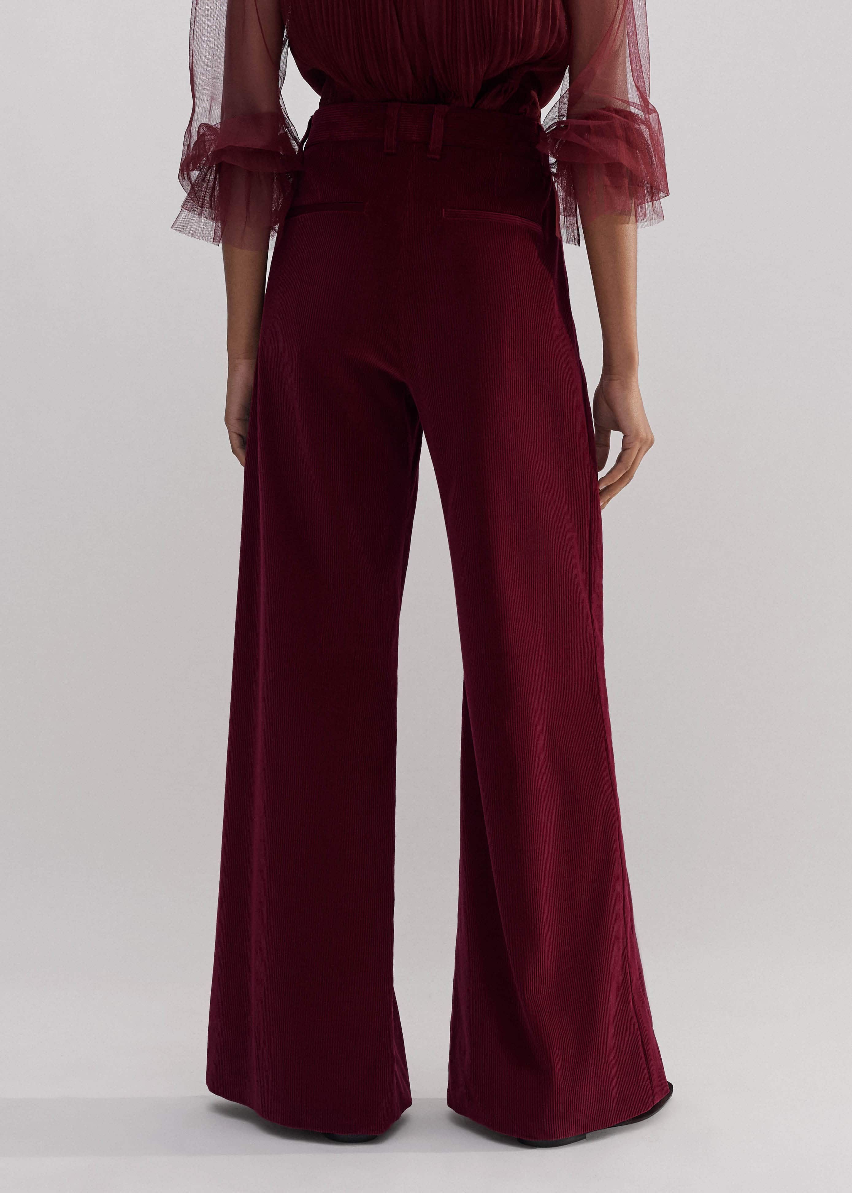 【INCHANT ME】319 Corduroy Side Adjust Wide Pants INCHANT ME】319 Corduroy Side Adjust Wide Pants