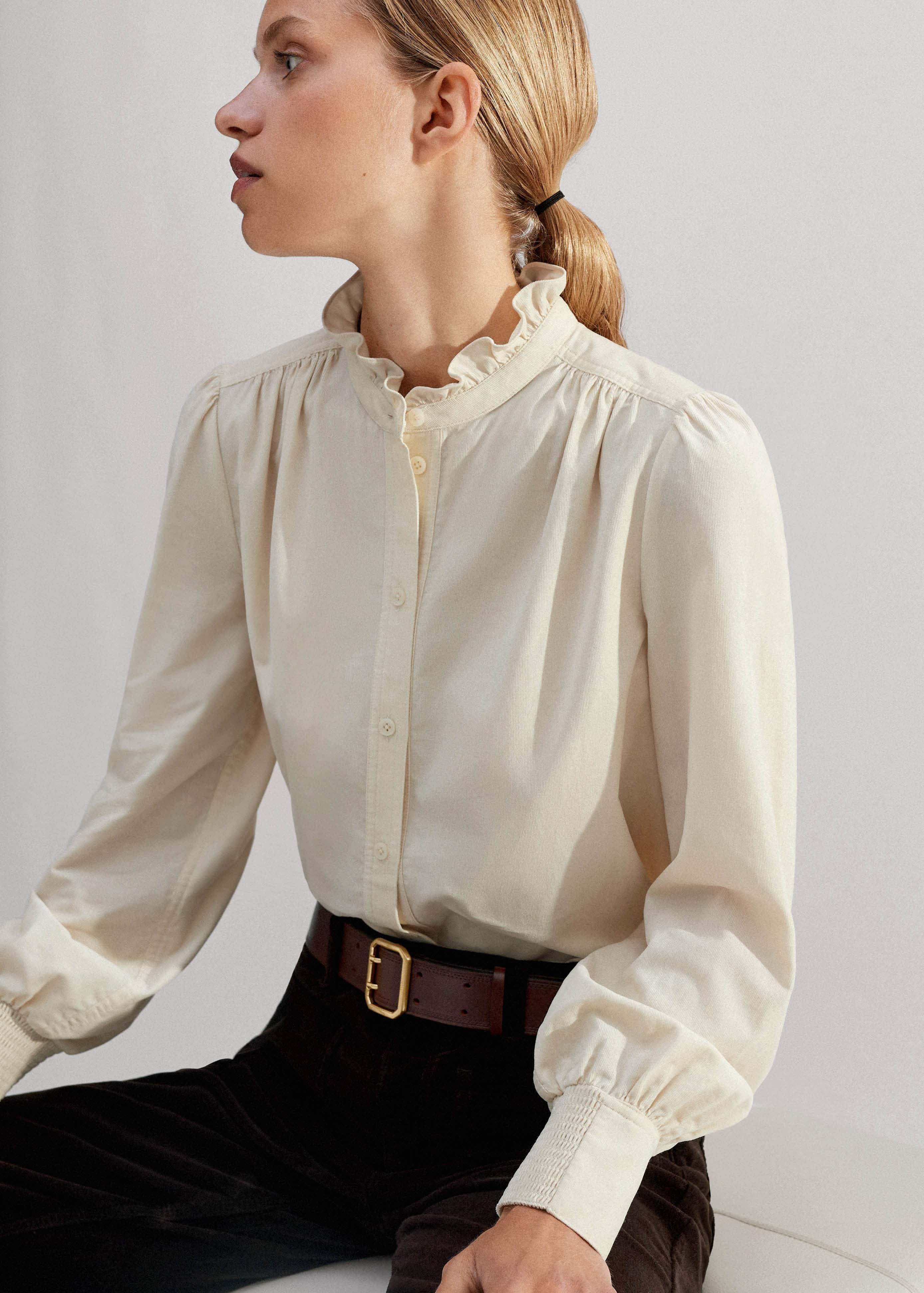 Soft Wool Blouse