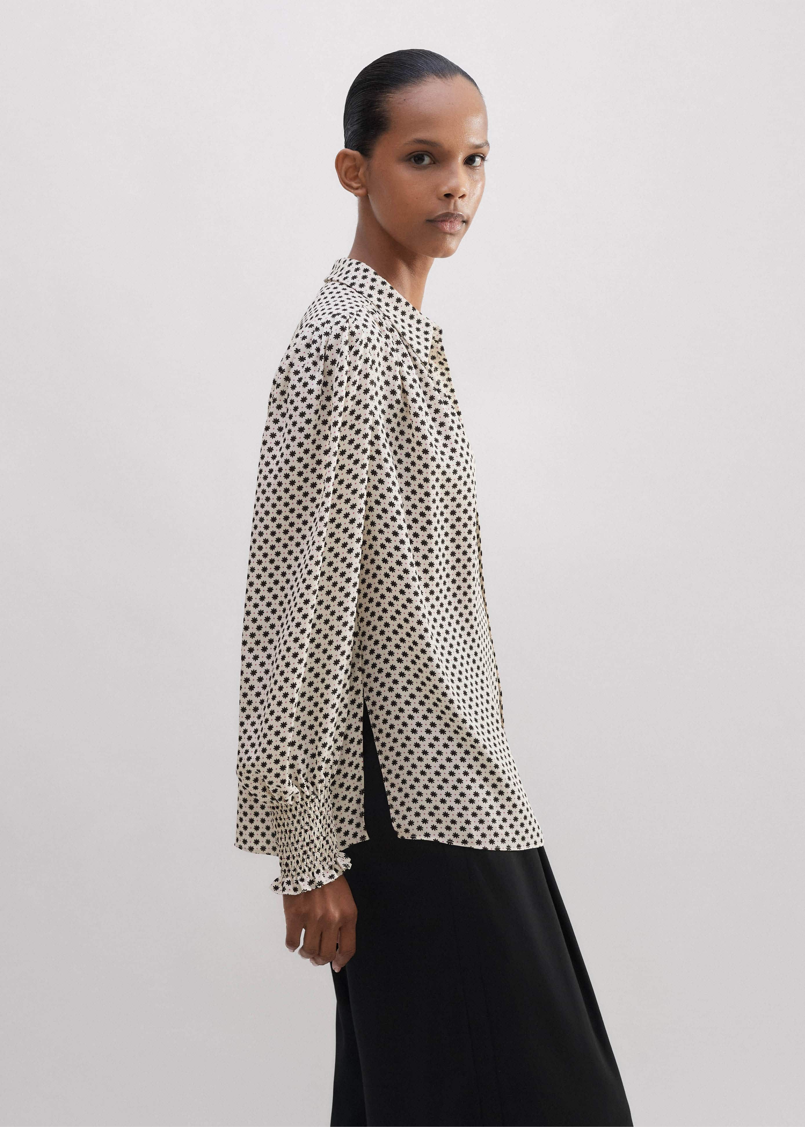 トップス soor ploom Emeline Blouse Daisy Print Easy Cotton Blouse-Multi, Decorative Dandelion | Boden USA