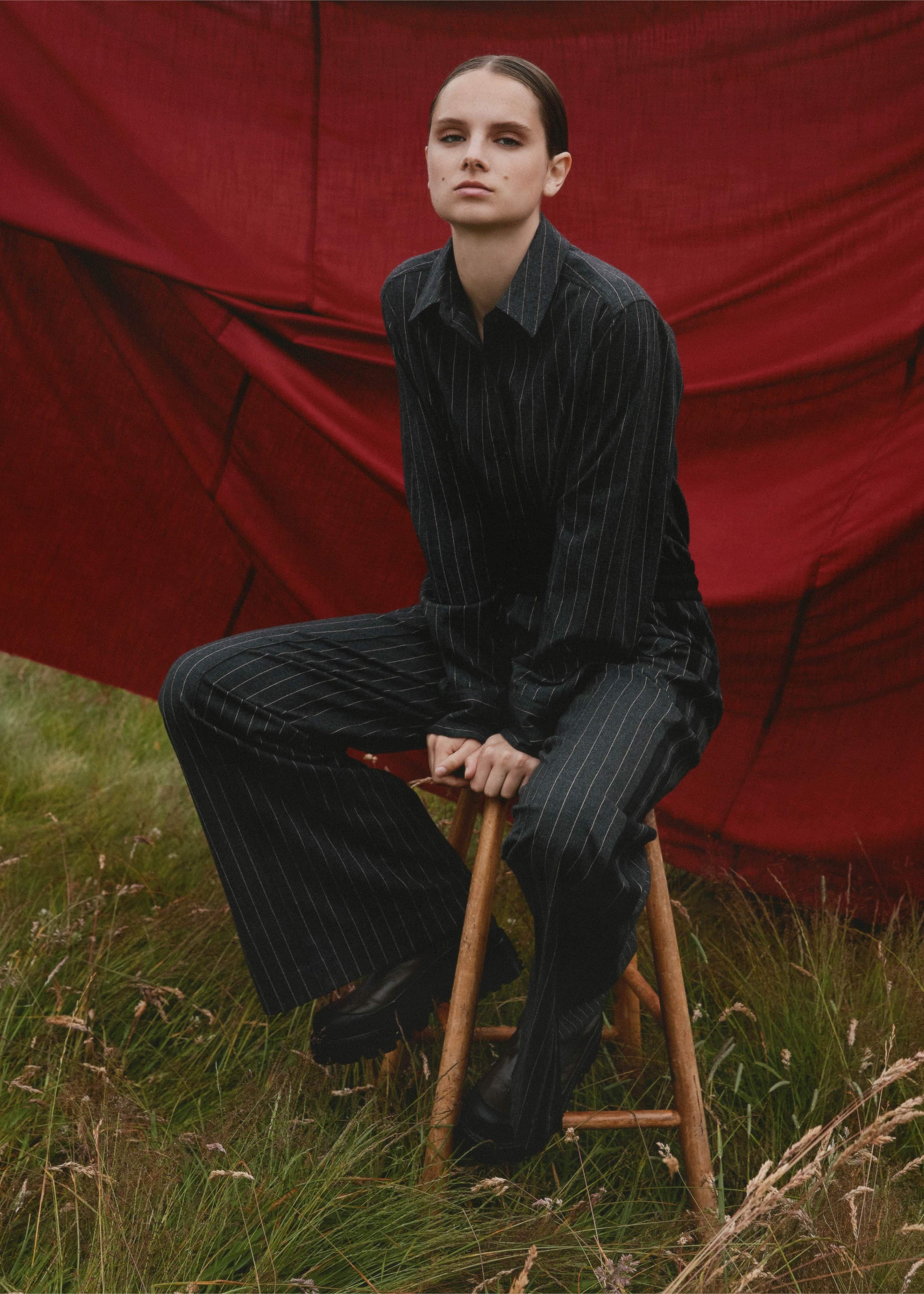 Pinstripe Forever Tailoring Shirt