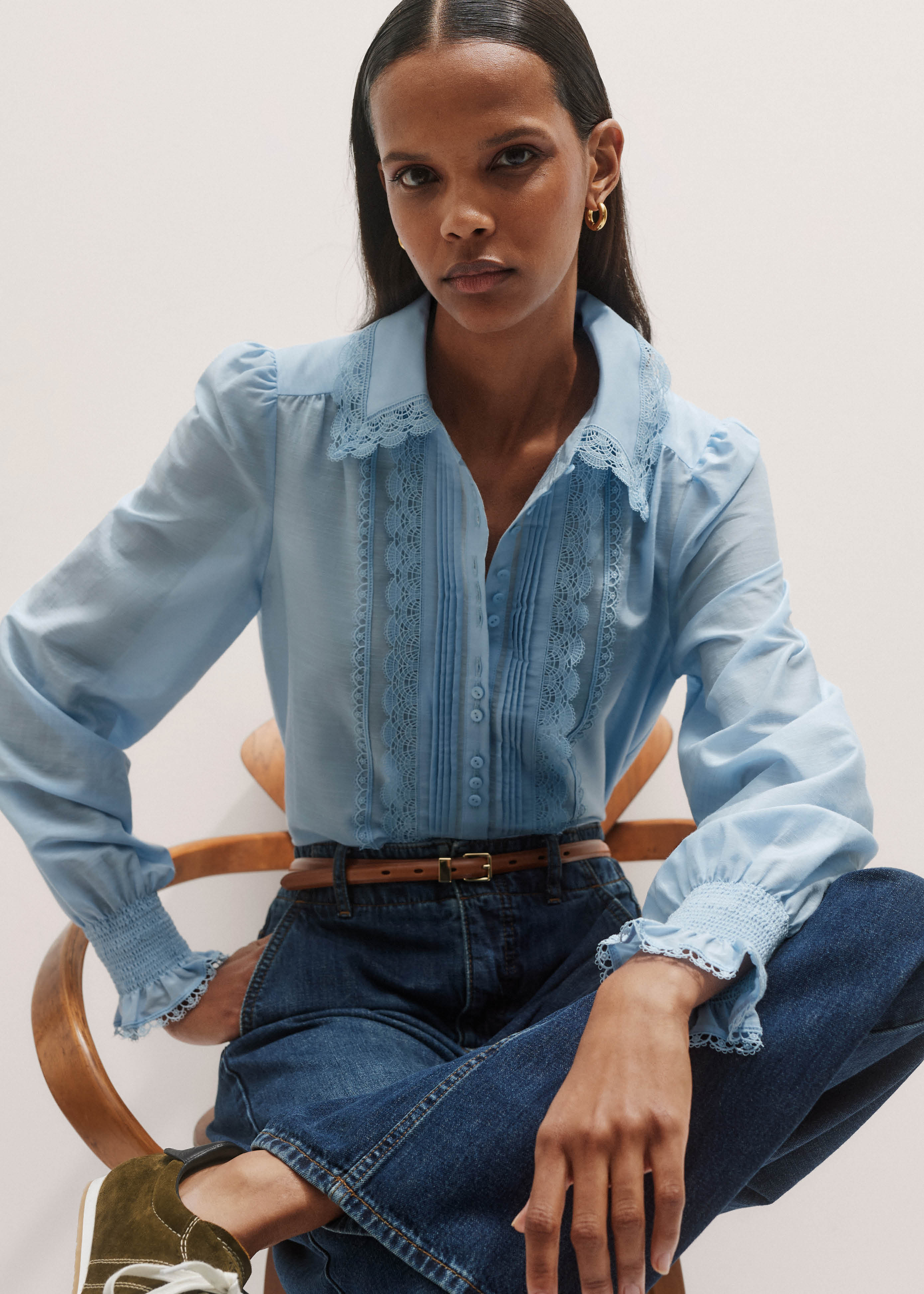 新品deres bottle neck drape blouse So Chic Draped Blouse exceptionally soft – Dora Landa