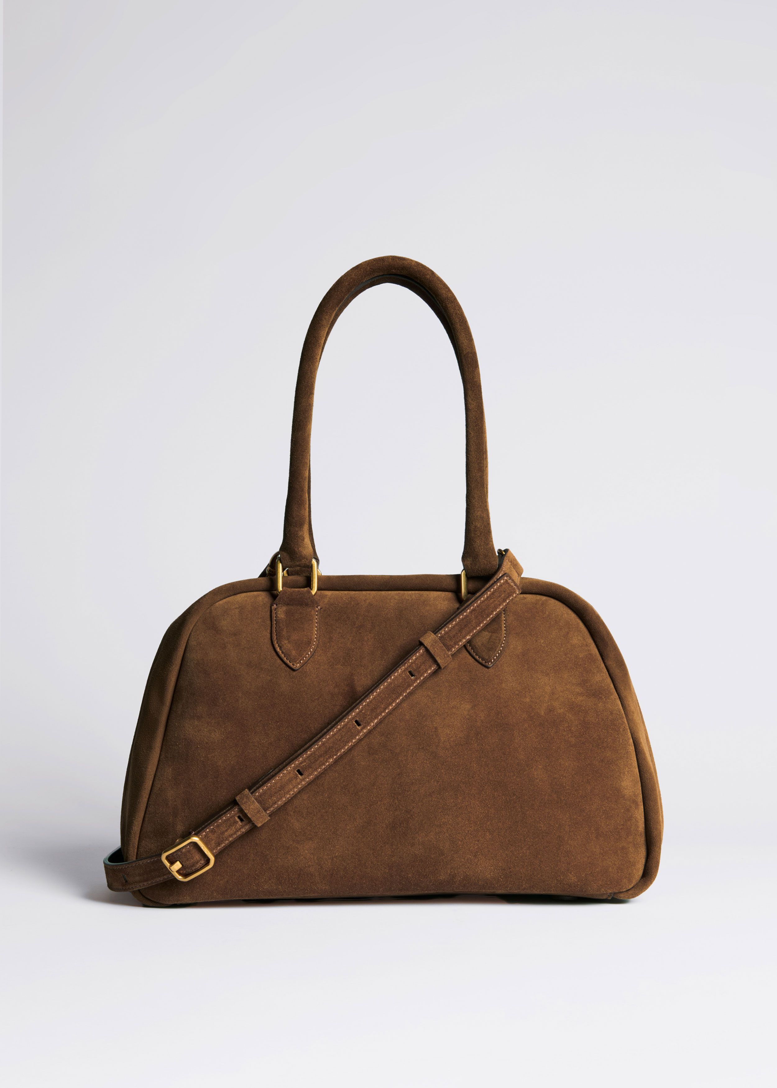 ★DE MERIEL★ Bowling Bag Medium Chestnut BOWLINGBAG Demeriel Bowling Bag Medium Chestnut / Brand New, Authentic