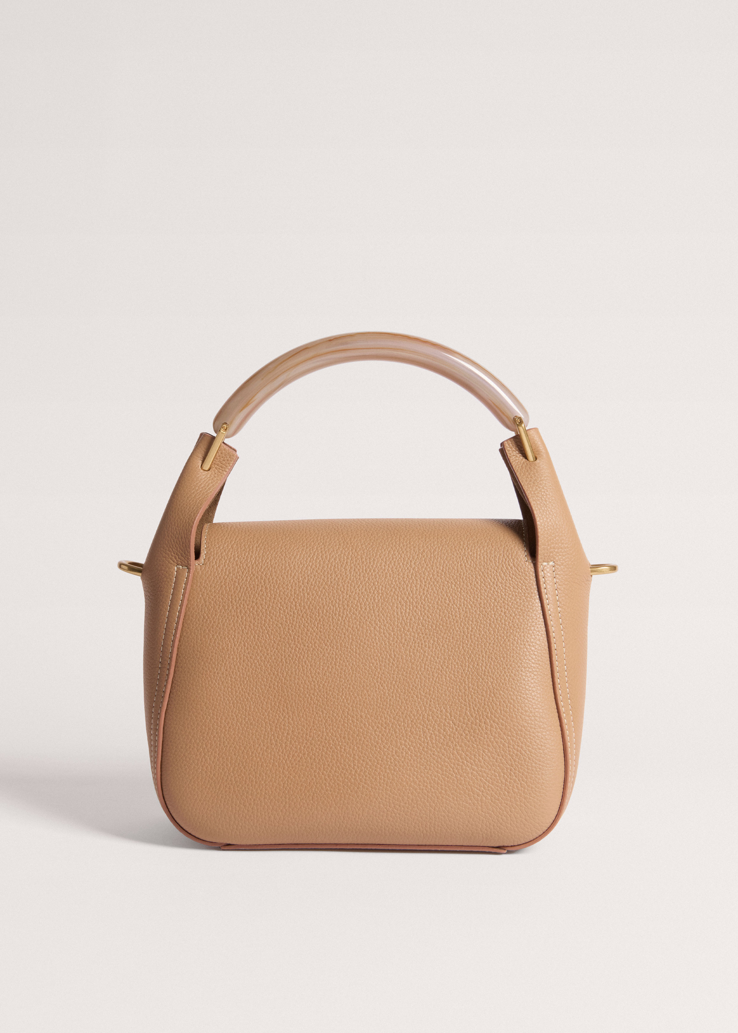 バッグ M me eme Leather ribbon top handle bag レディース M me eme Leather ribbon top handle bag
