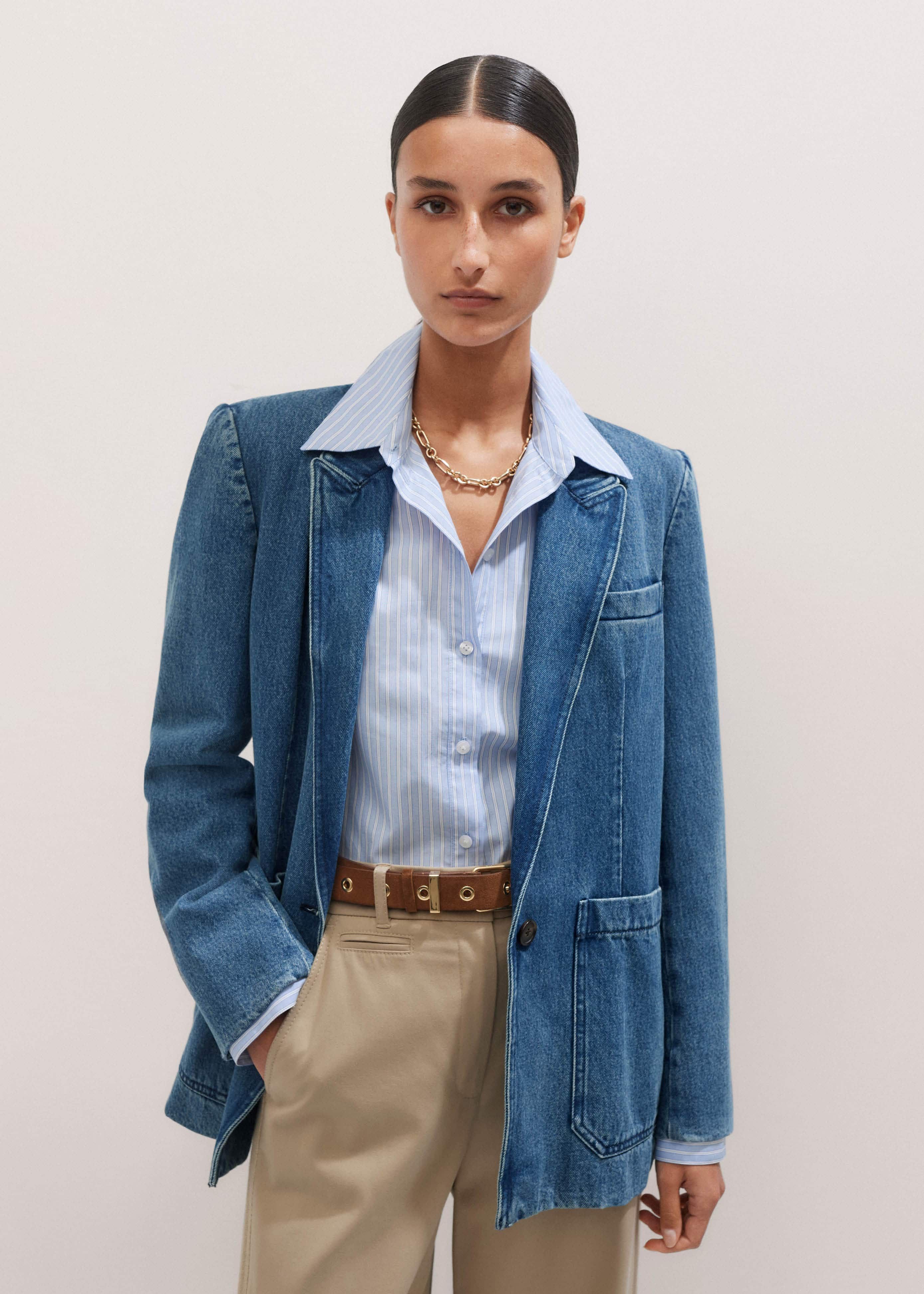Authentic Denim Wear-With-Everything Blazer