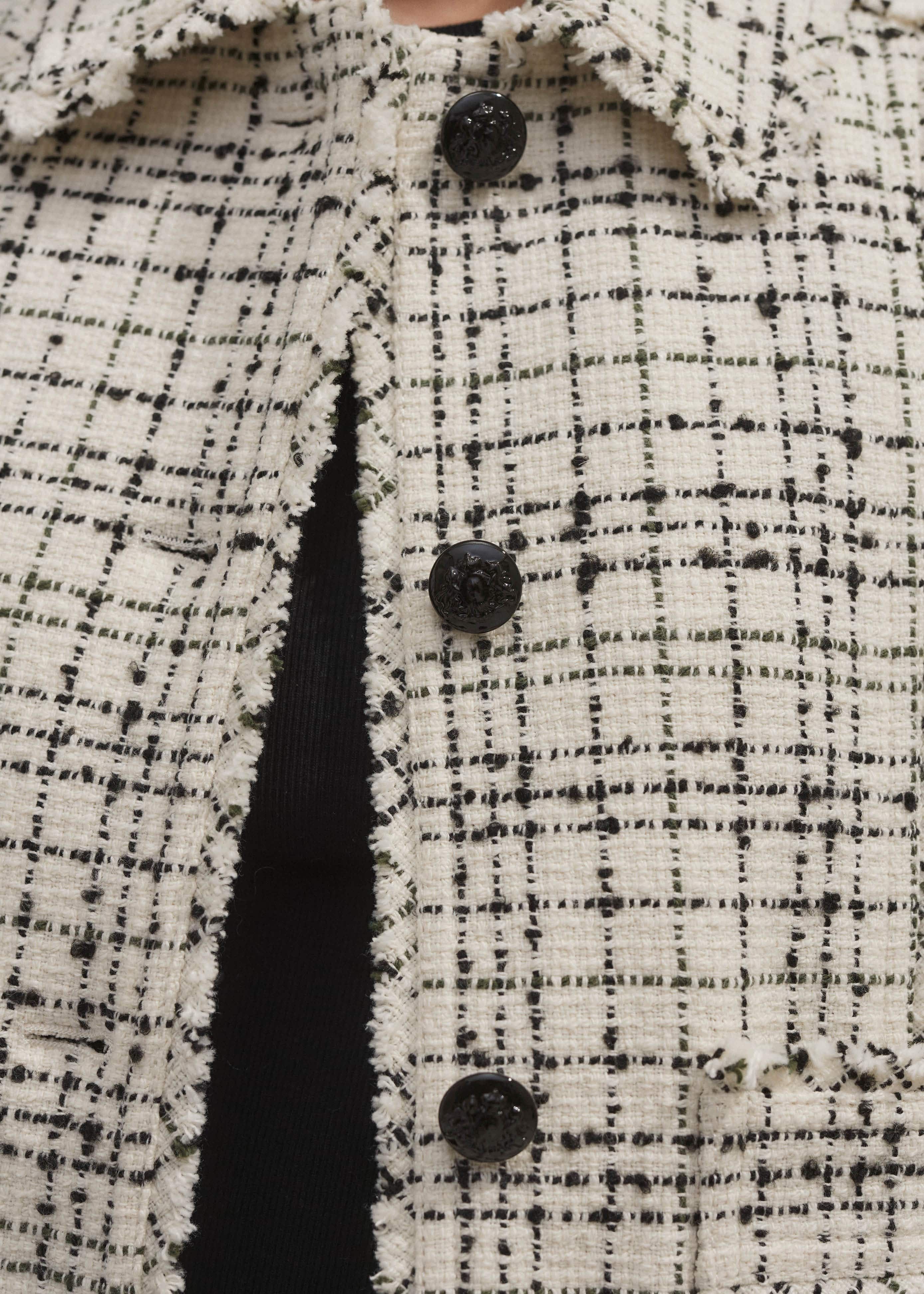 ジャケット citybreeze Double buckle tweed jacket_IVORY CITYBREEZE]25SS☆DOUBLE BUCKLE TWEED JACKET