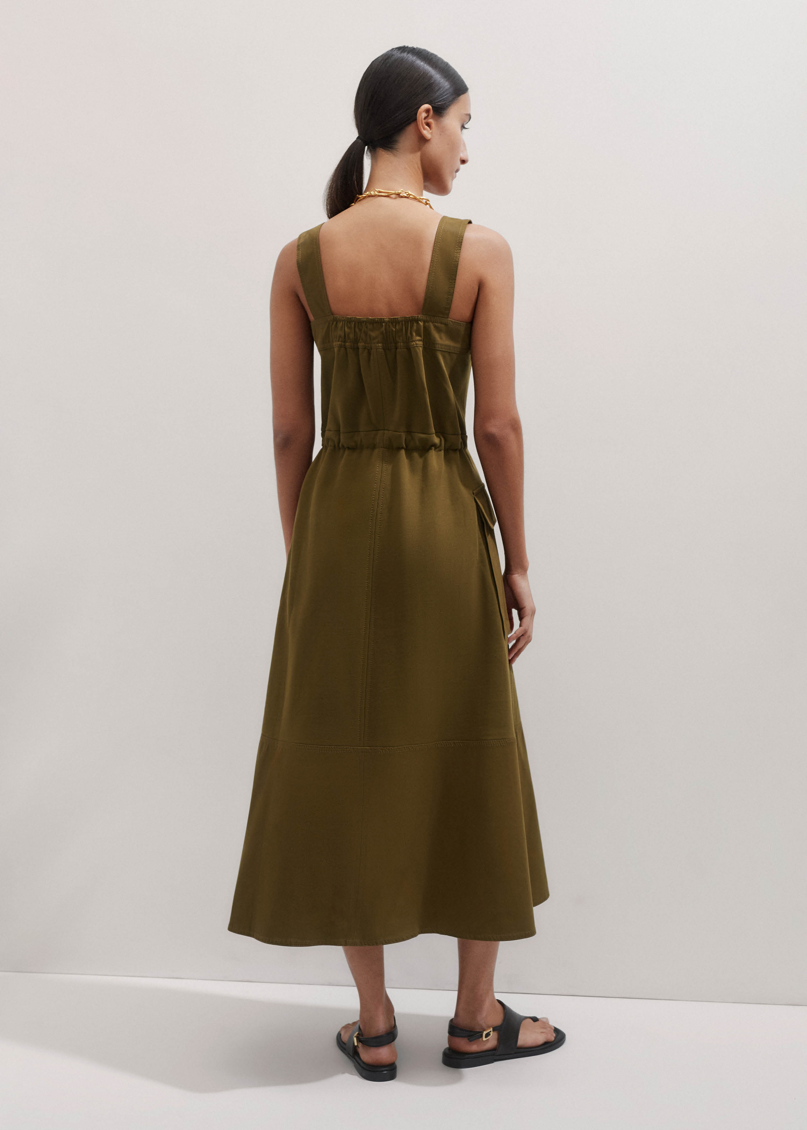 m*126【WIRROW】halfsleeveshirt dress GZWYHT Dresses for Women 2025,Midi Dresses Ladies Spring
