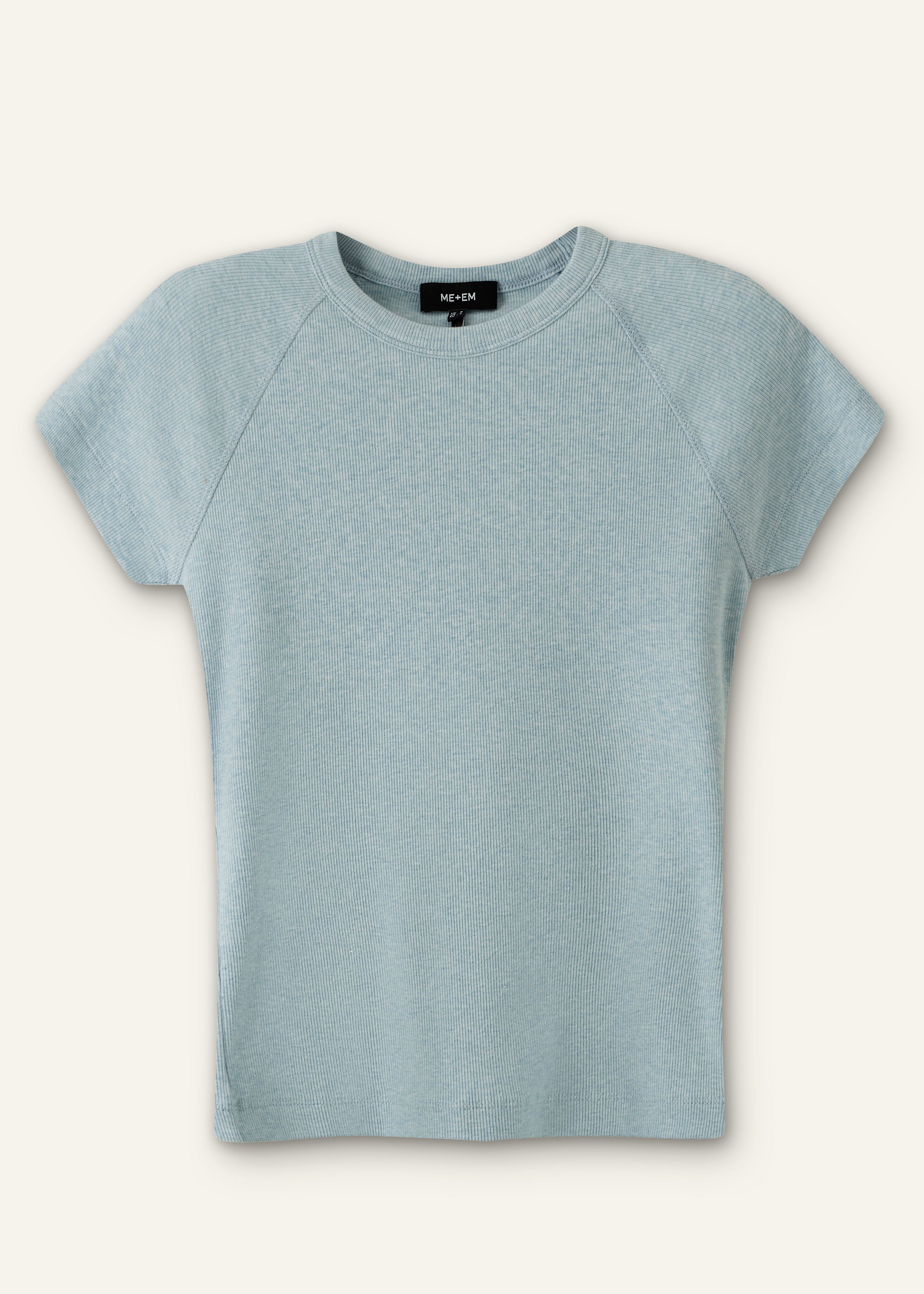 Women's Blue Ultimate Raglan Tee | ME+EM