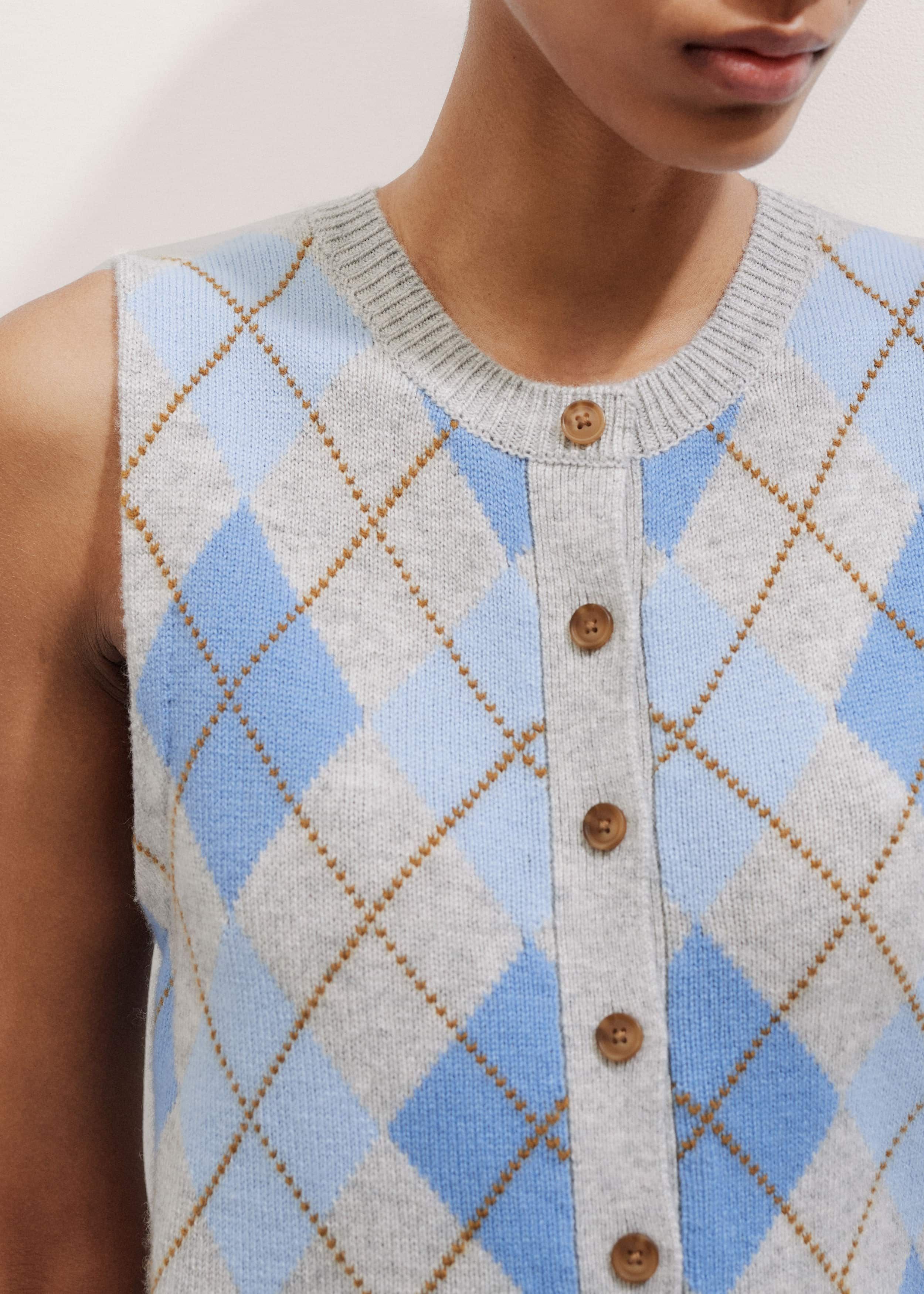 magliano 20ss argyle vest