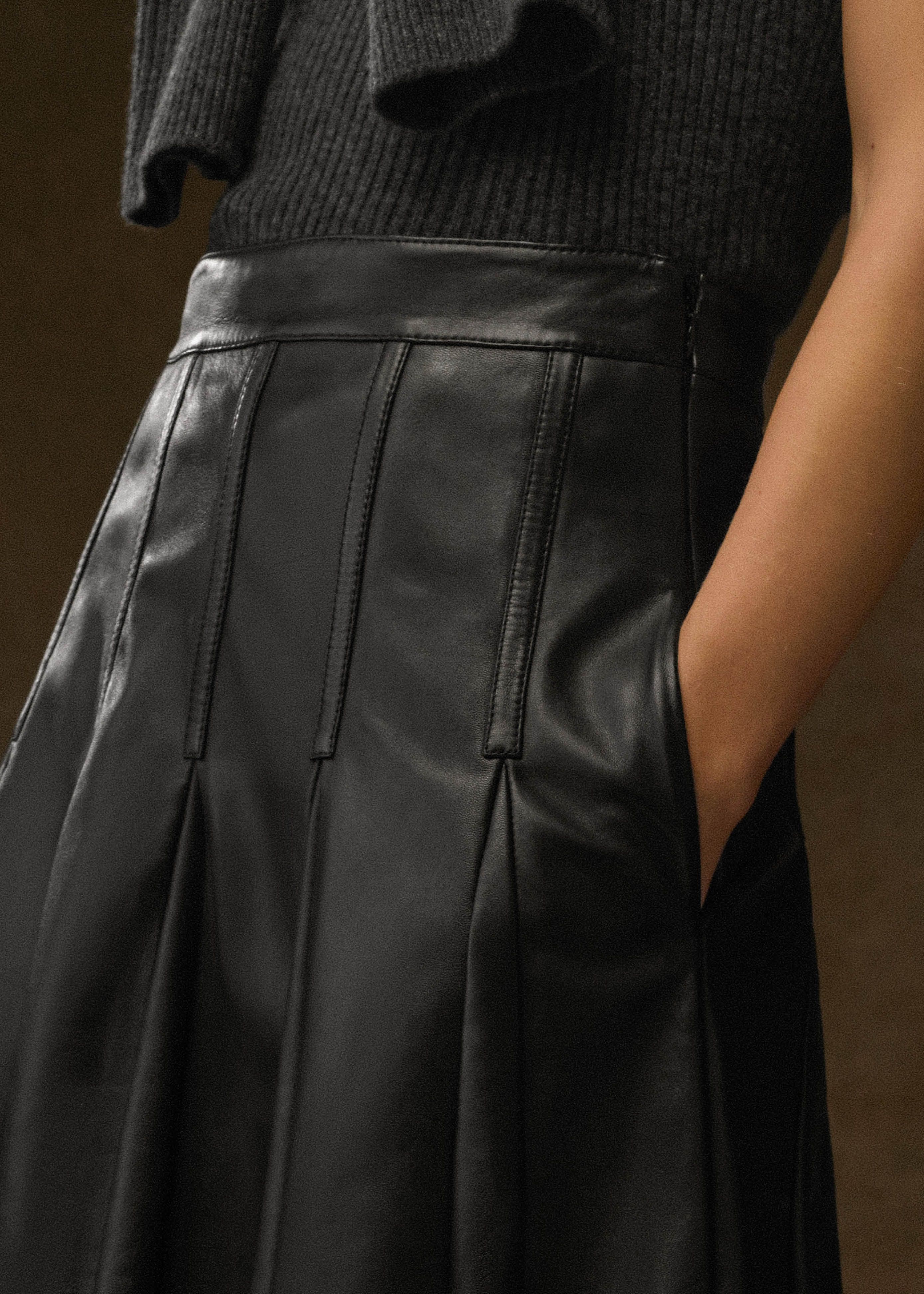 Hell Bunny Misty Crescent Moon Velvet Skirt