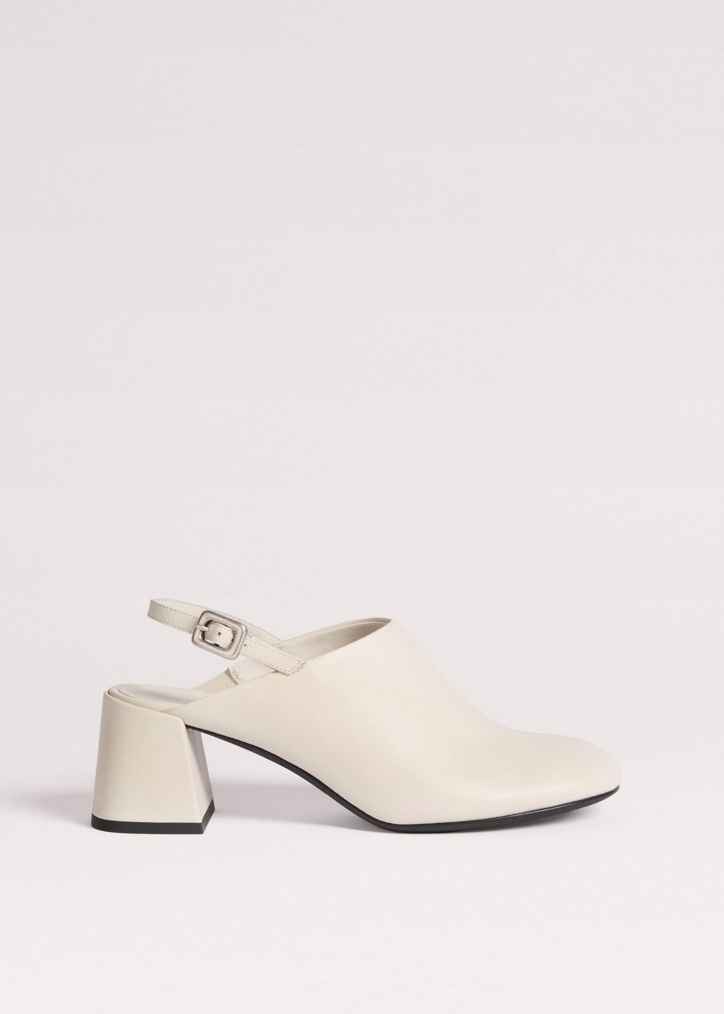 Women's Off White AM-PM Mule | ME+EM
