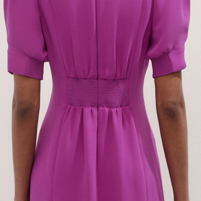 open lace back dress Fuchsia Excuse Me Miss Dress, Extra Small by Ellae Lisque - Gorgeous Dress for Date Nights & Birthdays