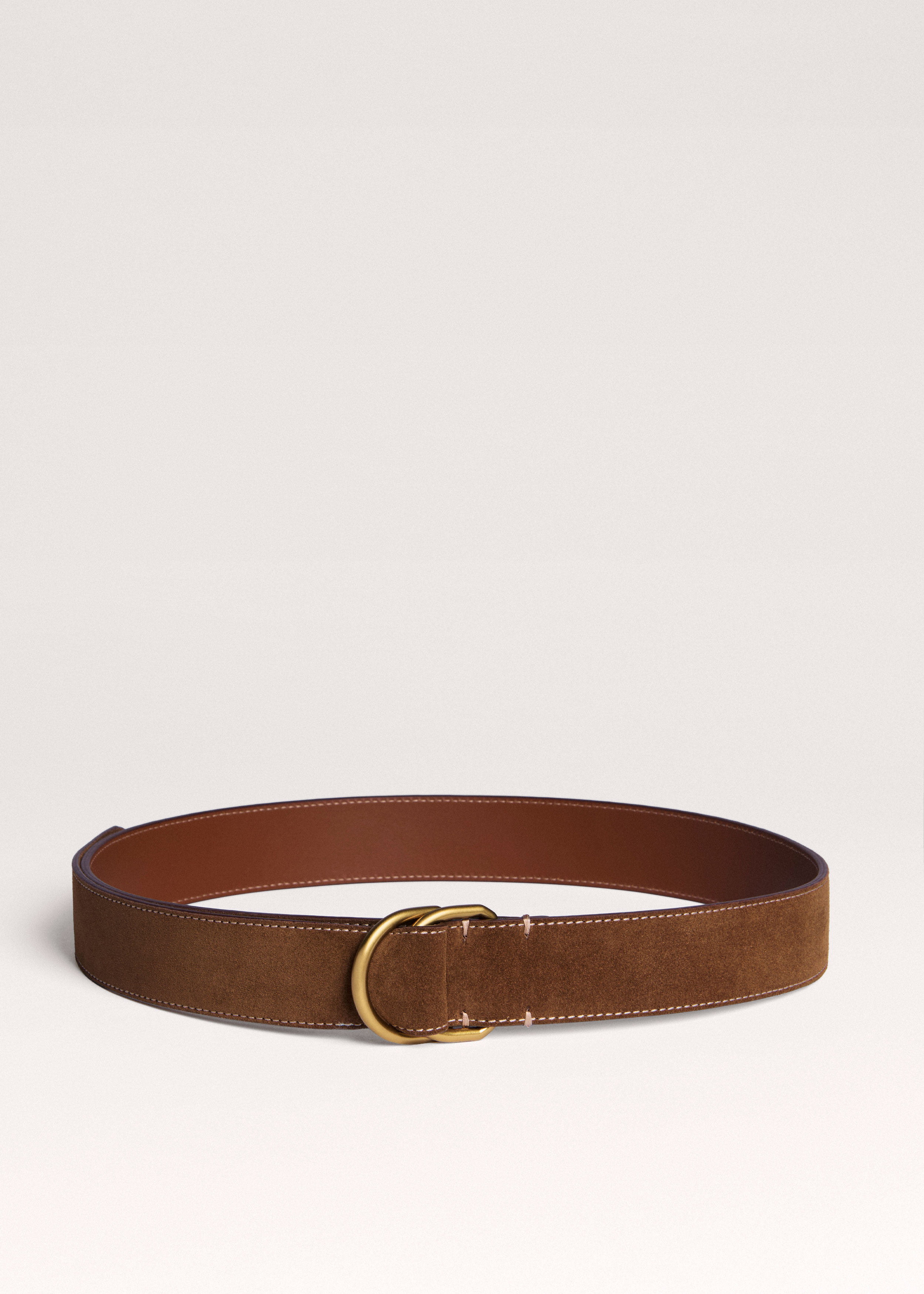 Women's Brown Double D-Ring Belt | ME+EM