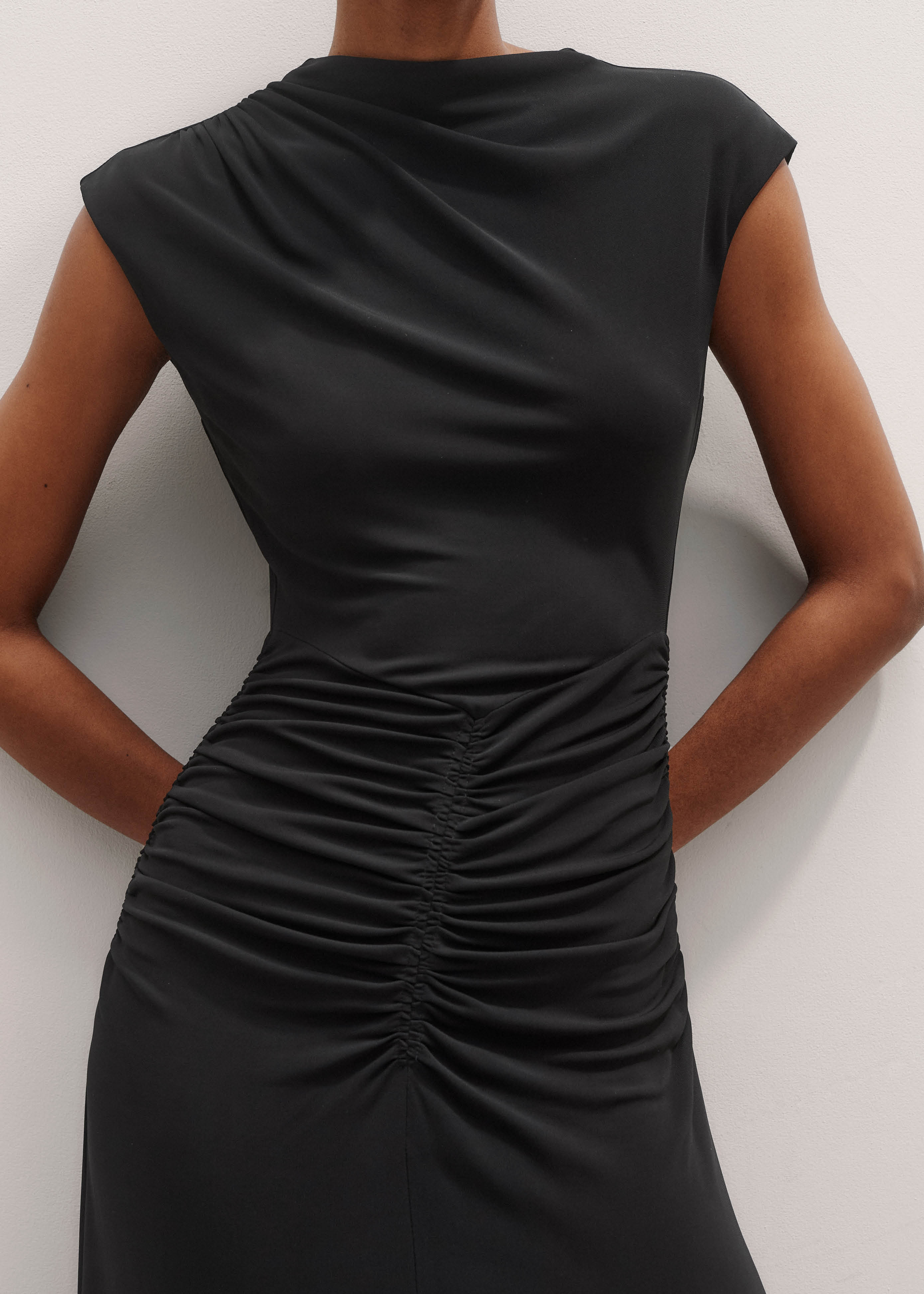 パーティードレス MSGM 3441MDA187 237154 99 Dresses Black Dress with tulle MSGM | Blondie Shop