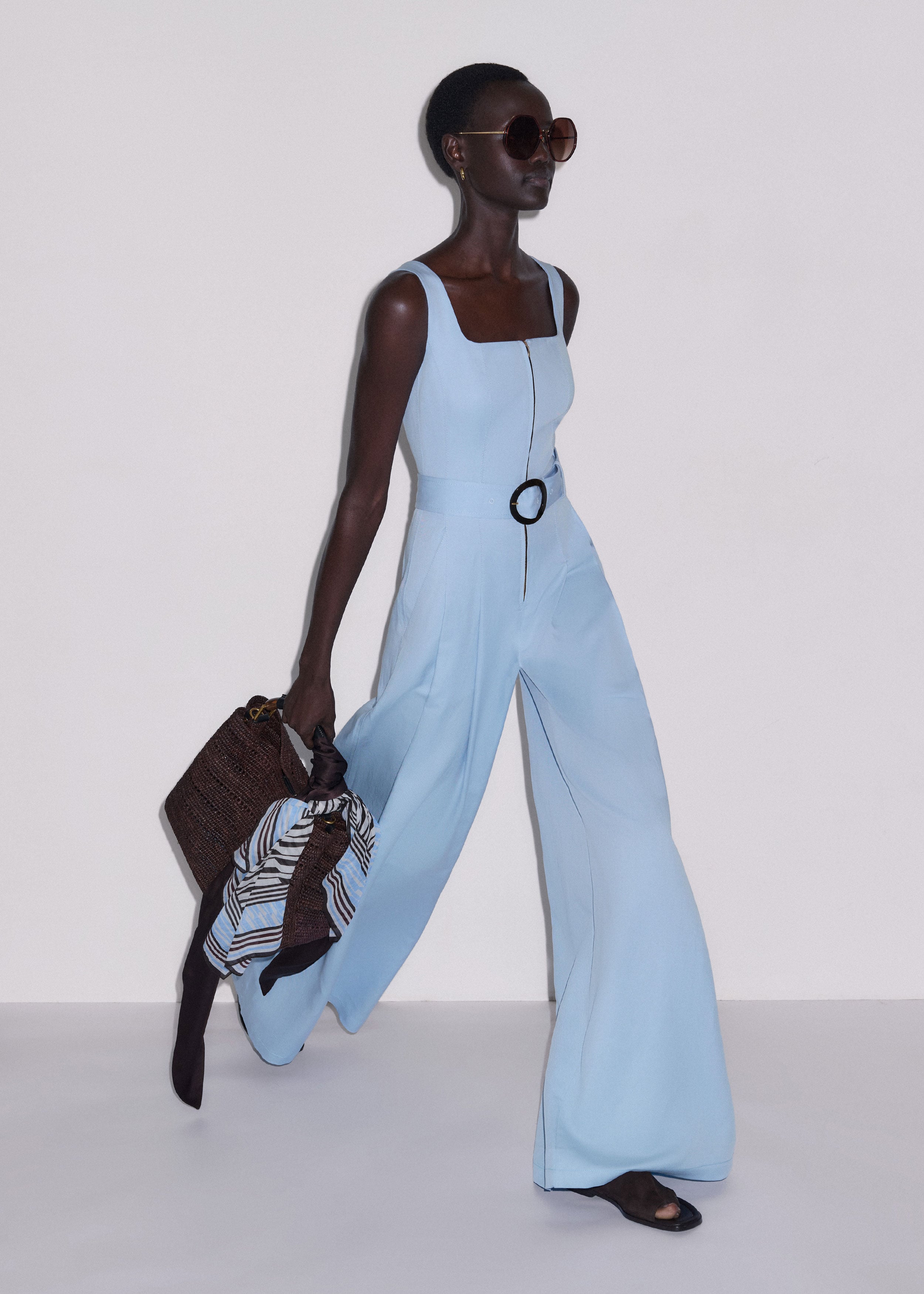 Wide-Leg Jumpsuit