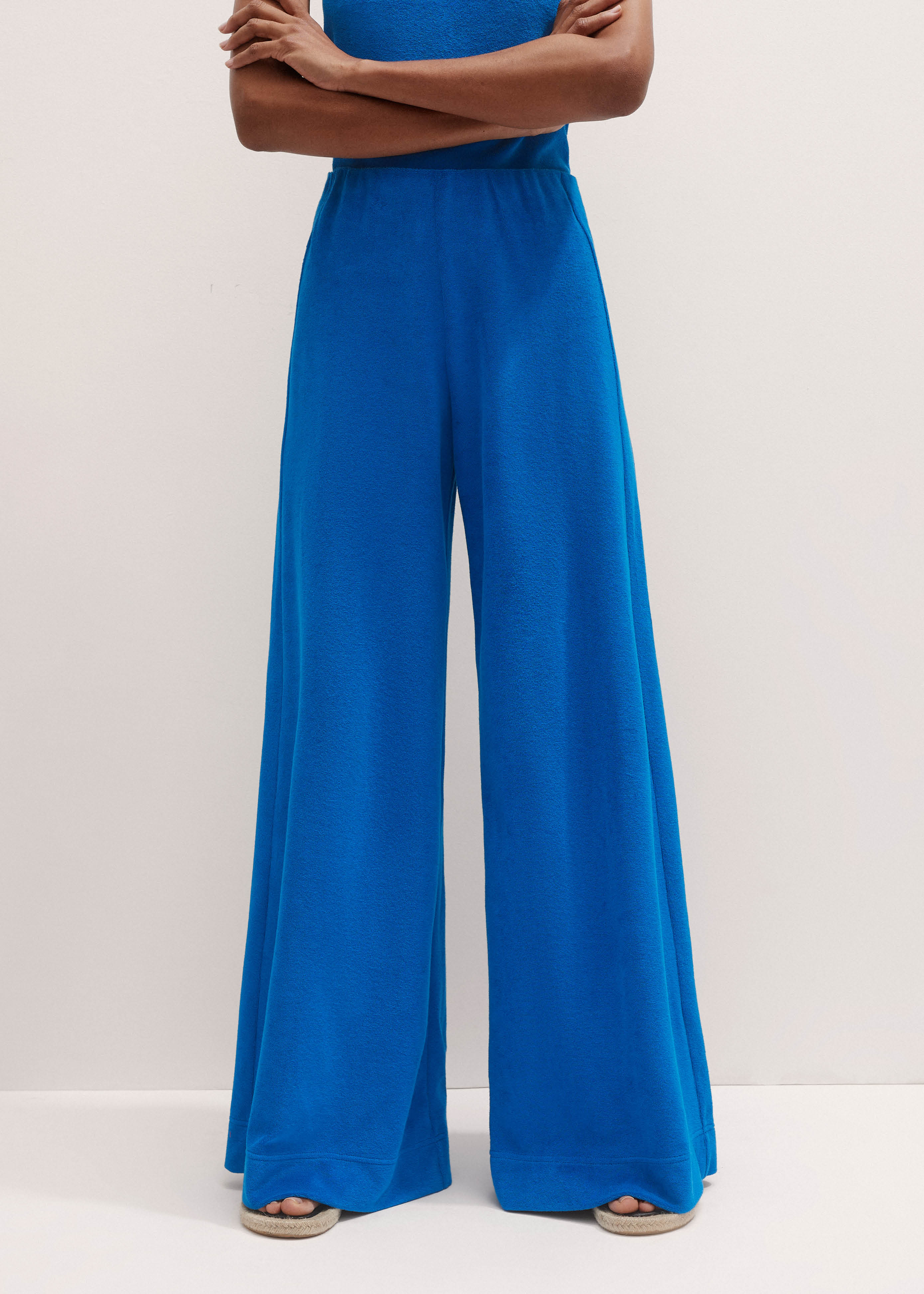 パンツ MALIPARMI Woman Pants Blue JH756943049 D8047 26233_da7e0cee8a-