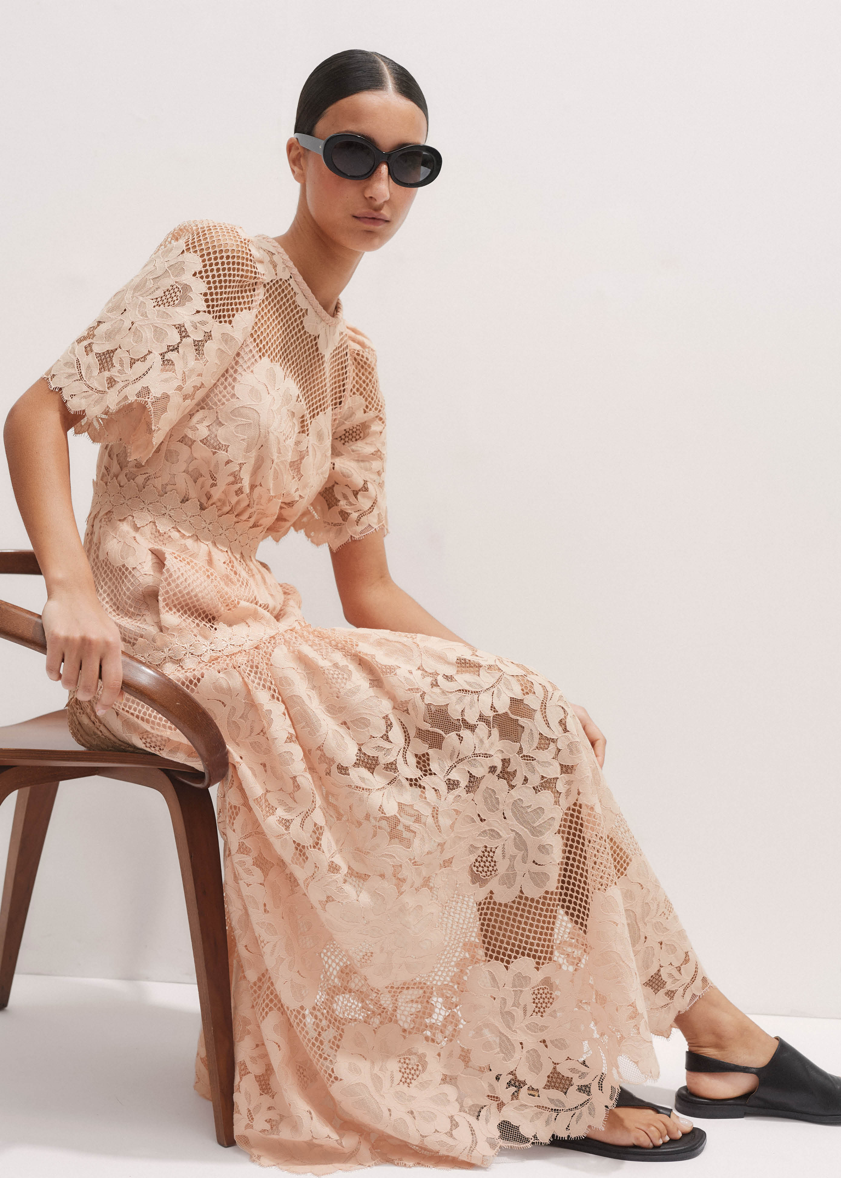 ワンピース botanical lase sleeves dress 91qpVR+3iuL._AC_UY350_.jpg