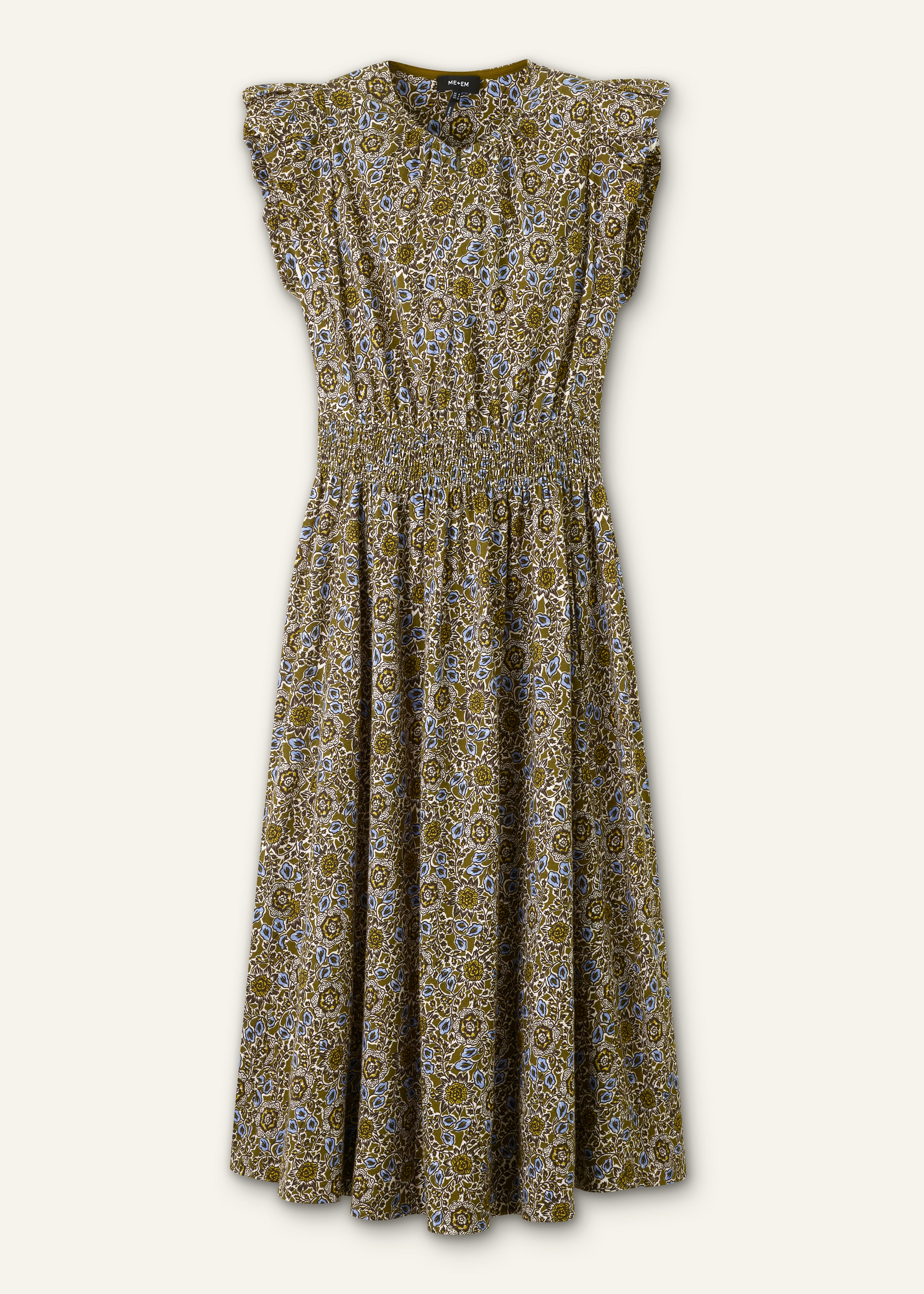 knee length dresses for ladies The Lotus Midaxi Dress in Purple – Solace London main image 1