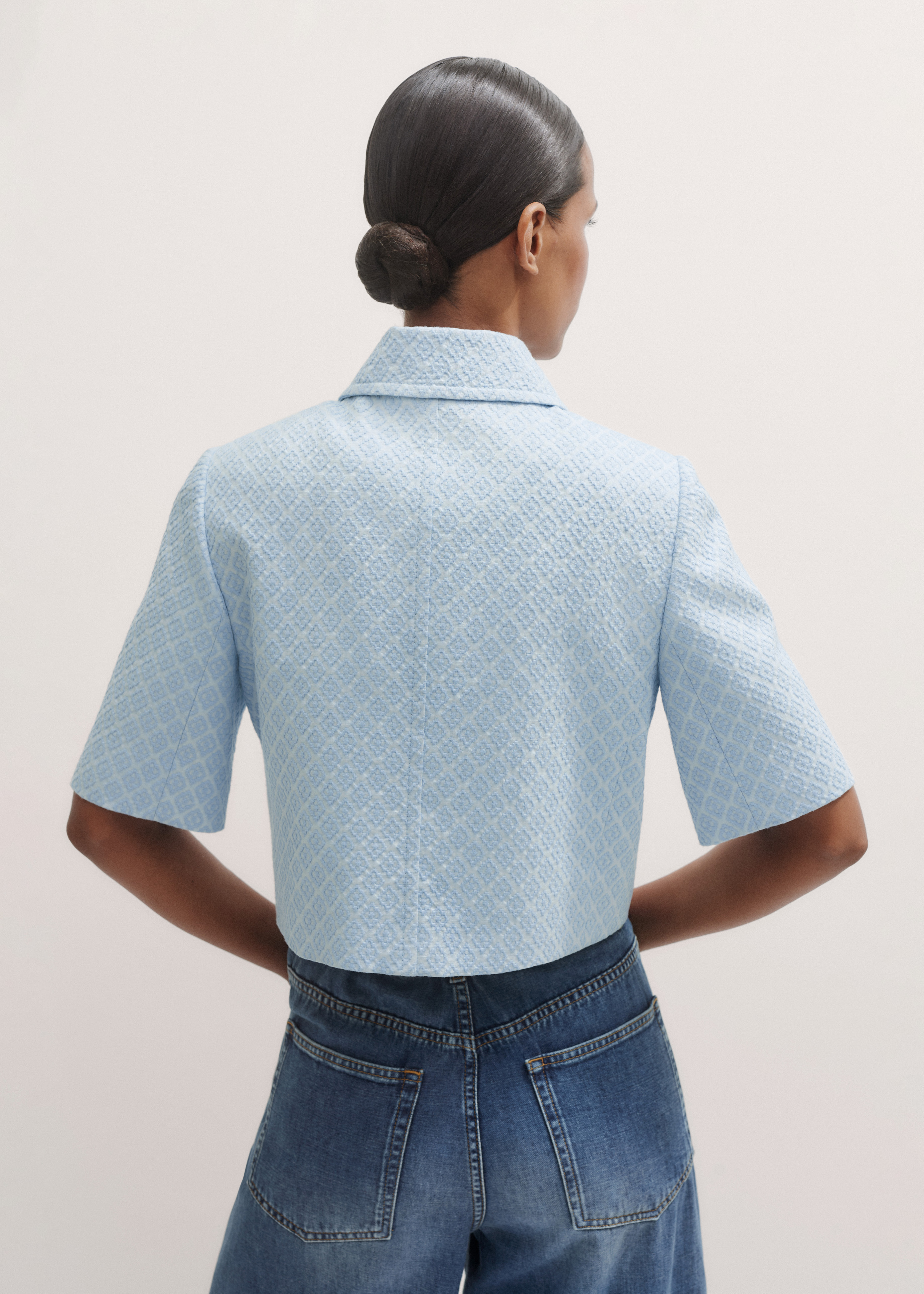 MADISON BLUE CROPPED JACKET TWEED 01 Beauty | eBay