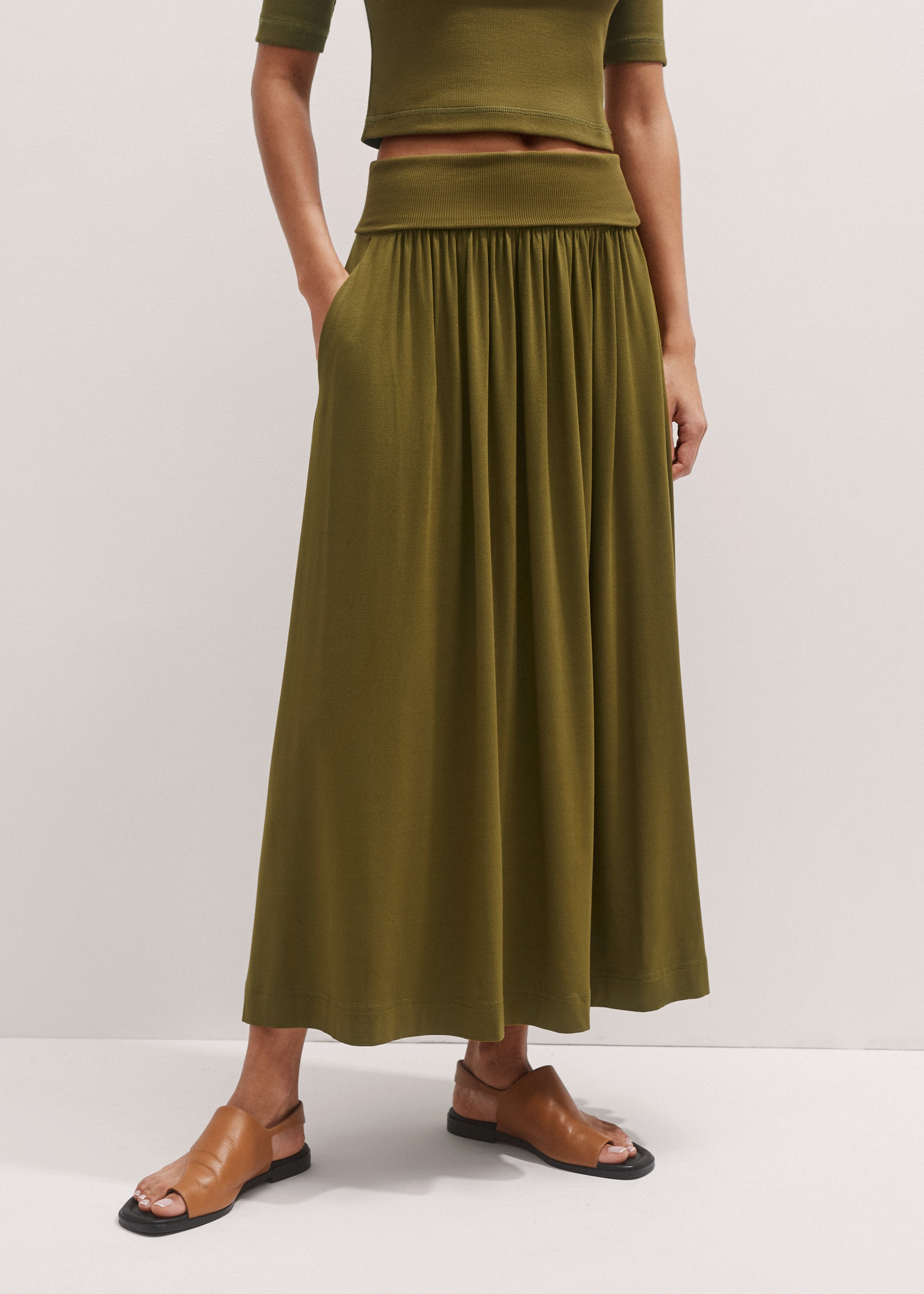 ★SIO★WIDE RIBBED SKIRT [BLACK]★正規品/韓国送料込 Z Supply Louisa Rib Midi Skirt- Black – Hazel Lane Boutique