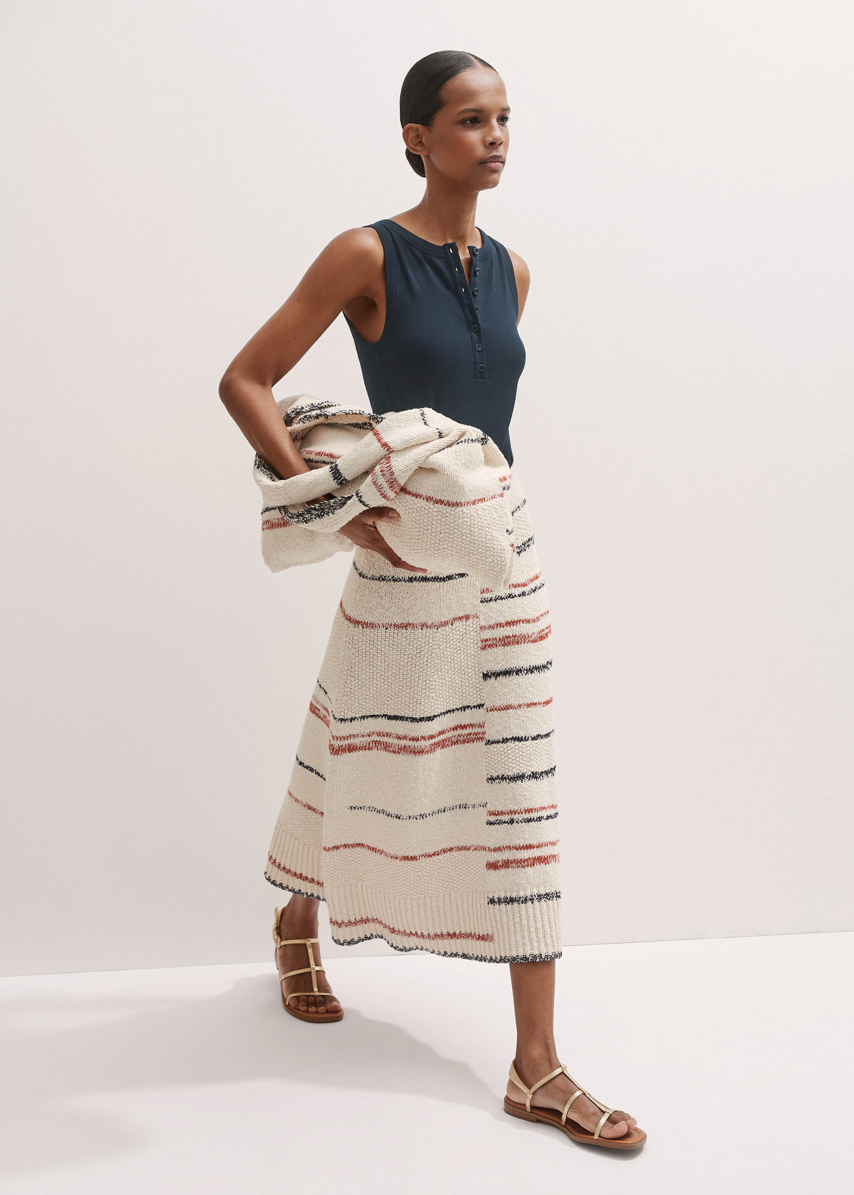スカート machatt boucle knit skirt 26350_d379221e79-