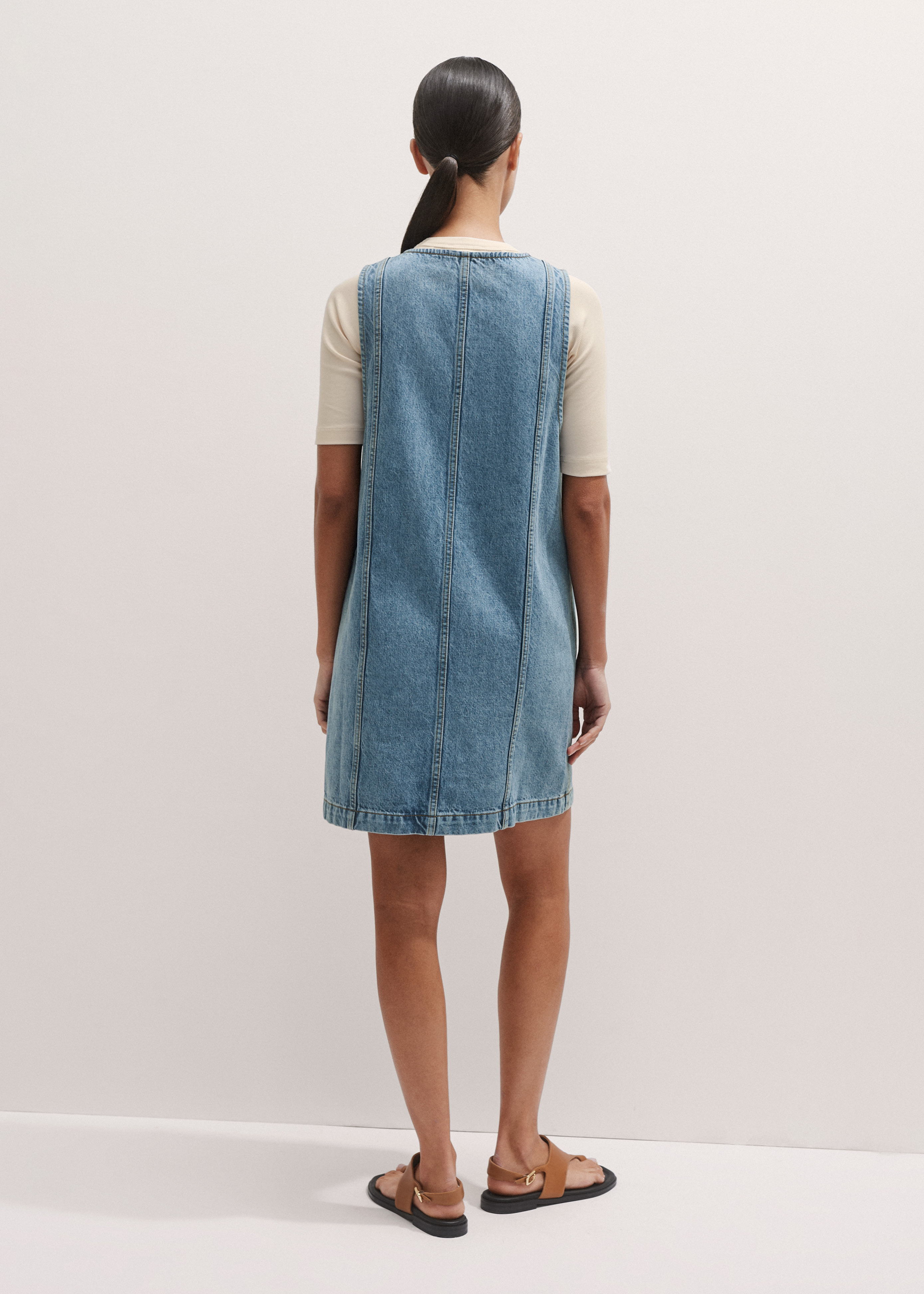 ROW！Bonjour diary☆Blue denim tunic☆6y 26383_bbfe3eba5c-
